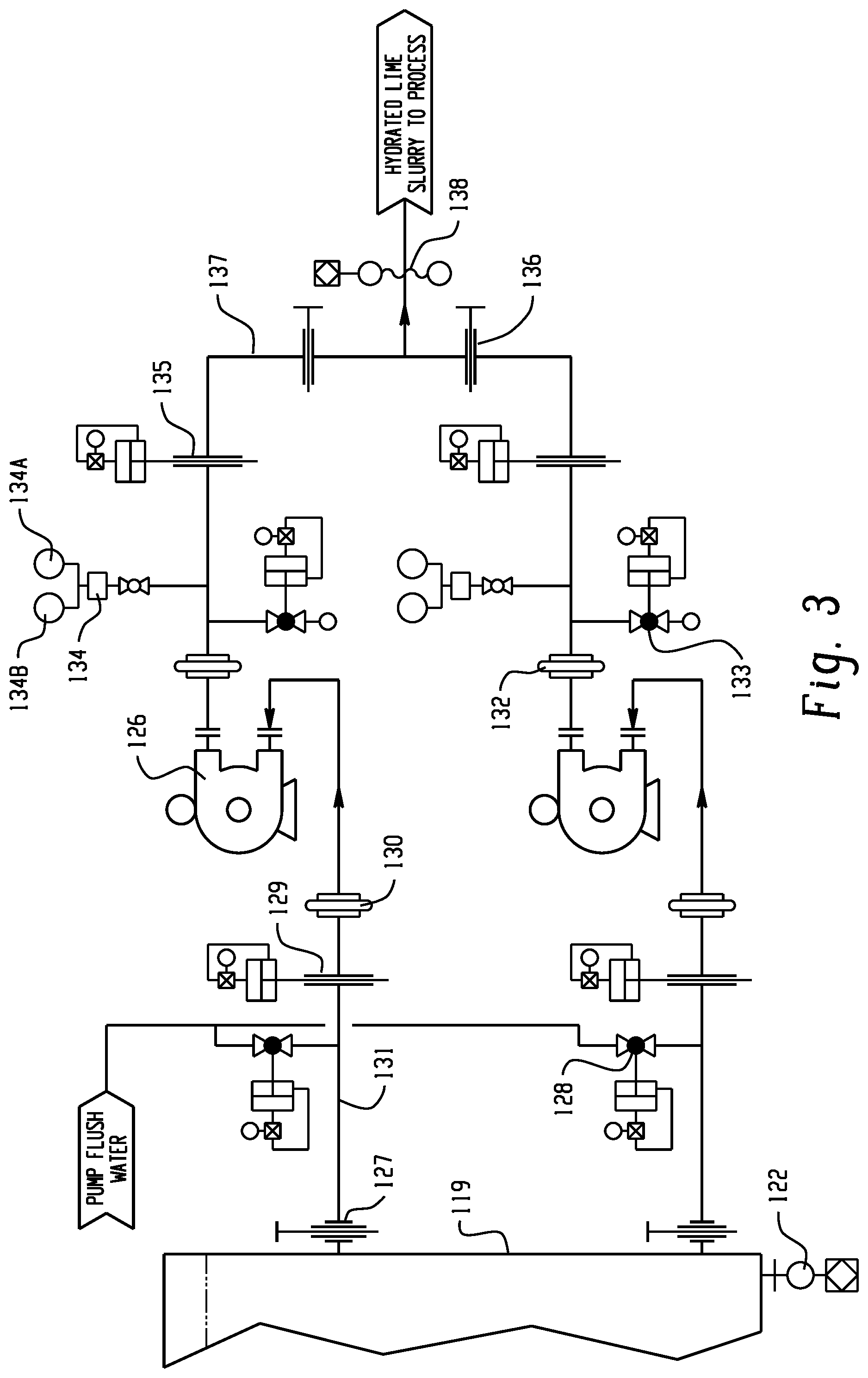Patent US12599882 Figure 5 – Hybrid calcium oxide hydration and hydrated lime slurry preparation system