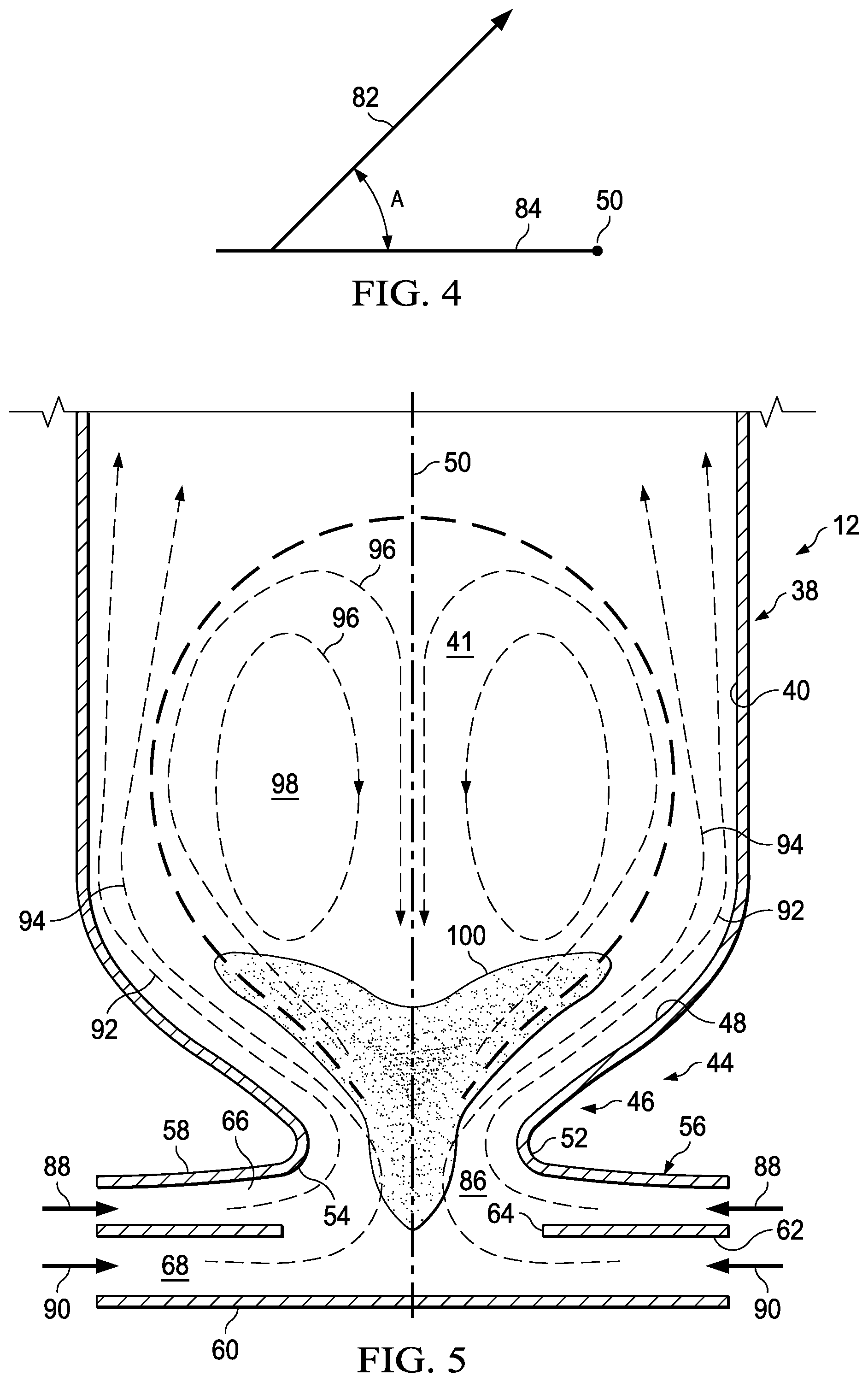 Patent US12599886 Figure 4 – Reactor for the conversion of hydrocarbons and method