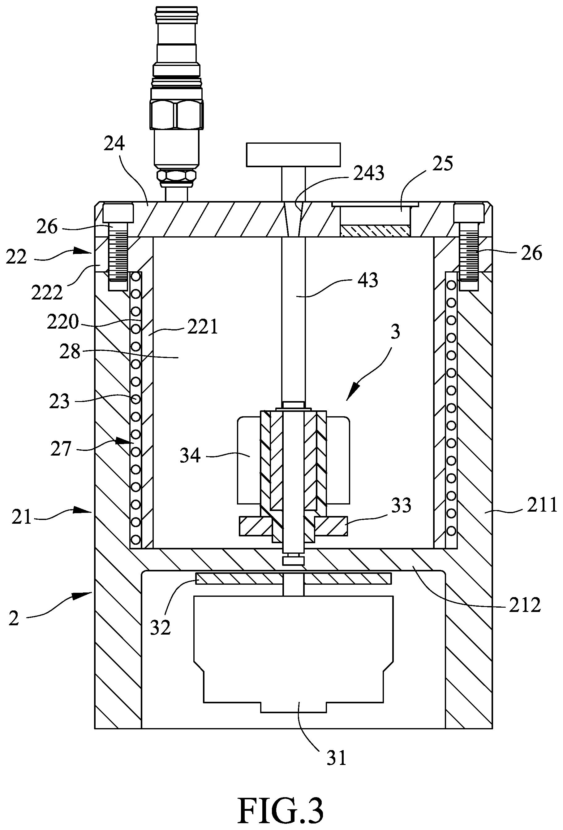 Patent US12599888 Figure 3 – Synthesis reactor