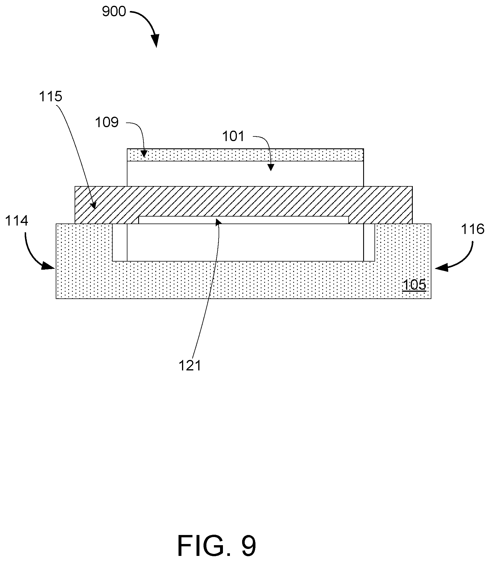 Patent US12599901 Figure 9 – Microfluidic reaction chamber with a reaction chamber circuit