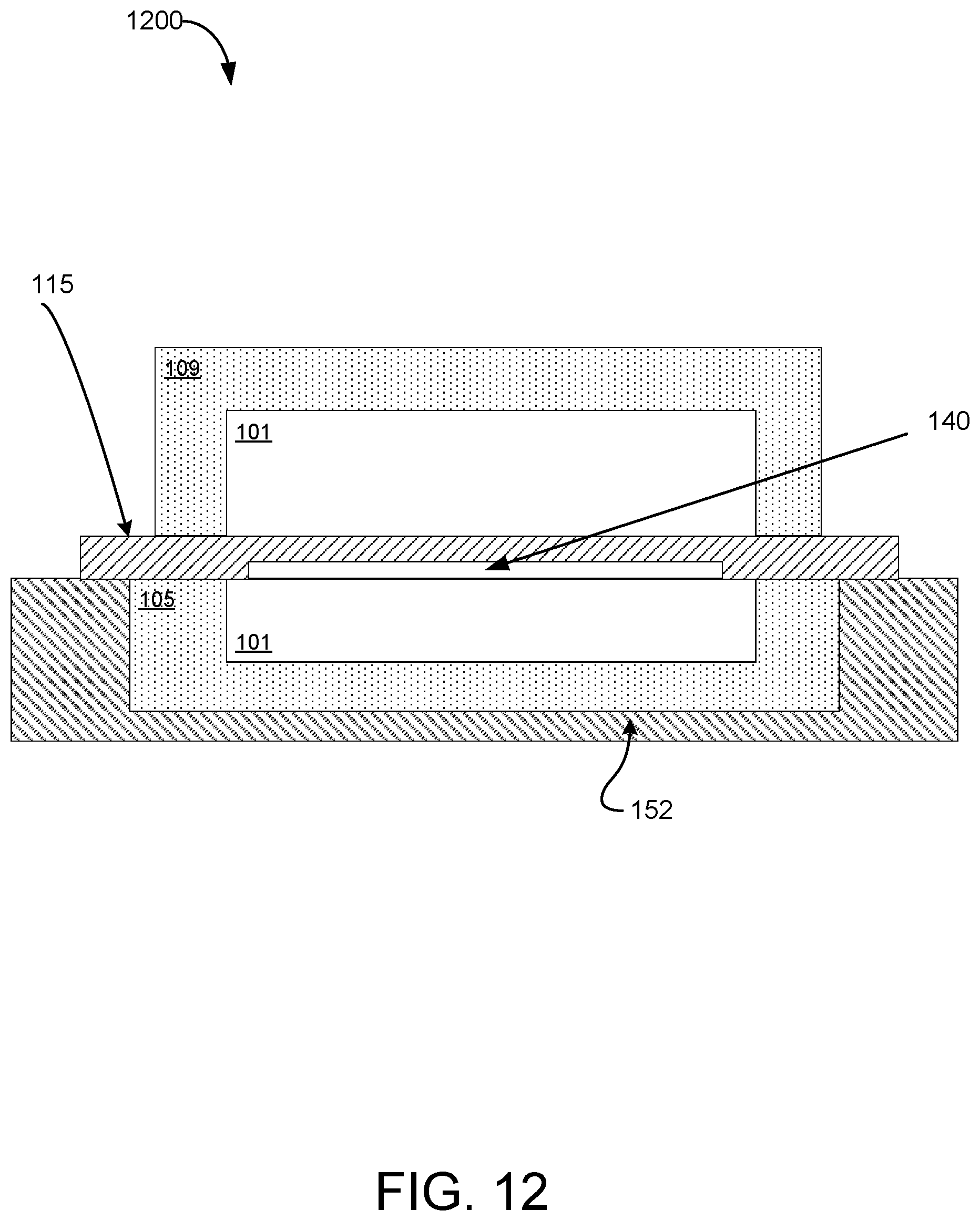 Patent US12599901 Figure 12 – Microfluidic reaction chamber with a reaction chamber circuit