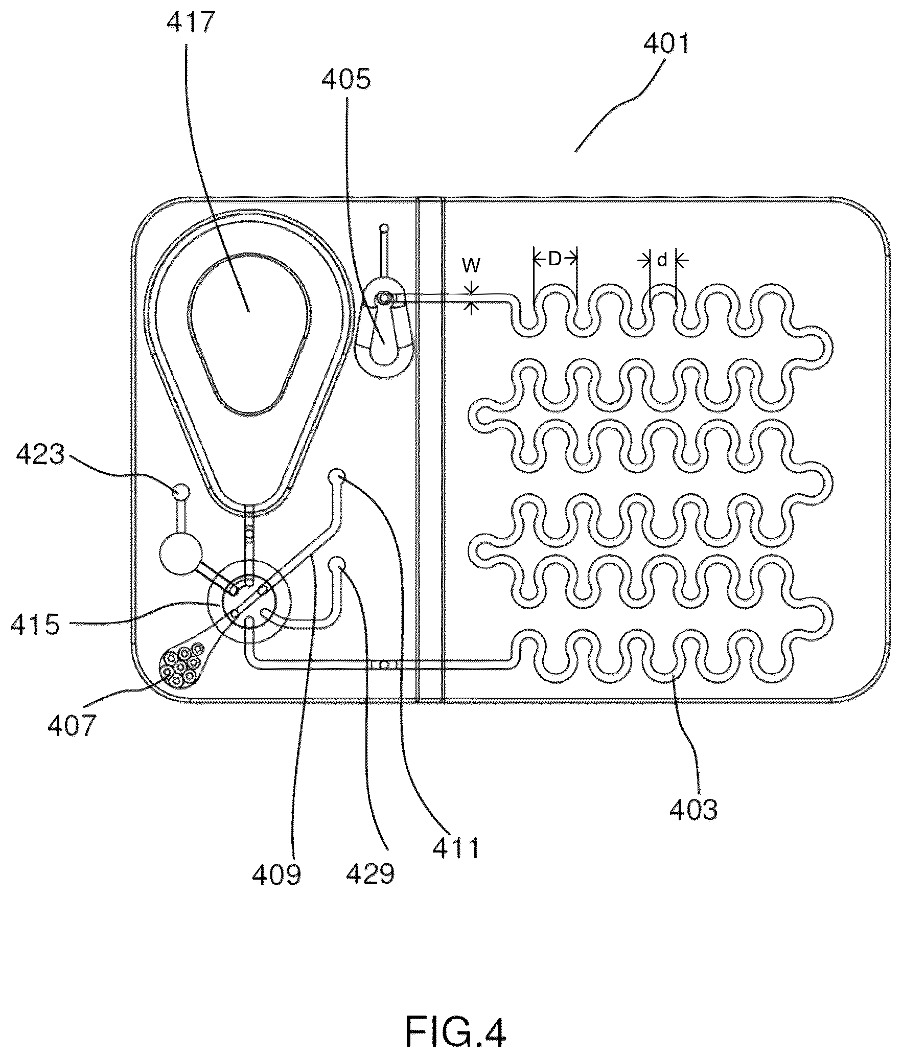 Patent US12599902 Figure 4 – Automated microscopic cell analysis