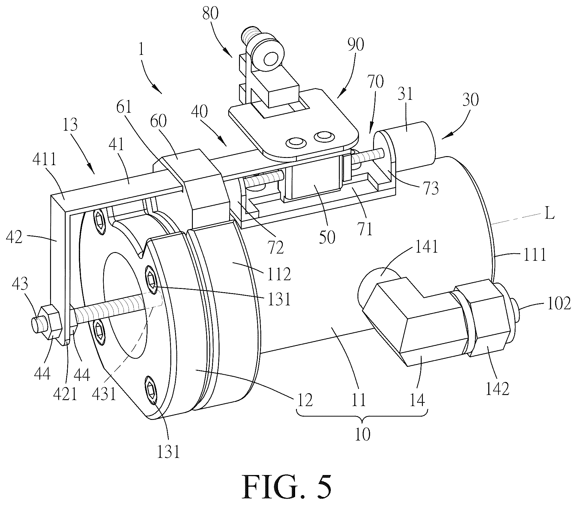 Patent US12599904 Figure 3 – Pressure generating device and detecting system including the same