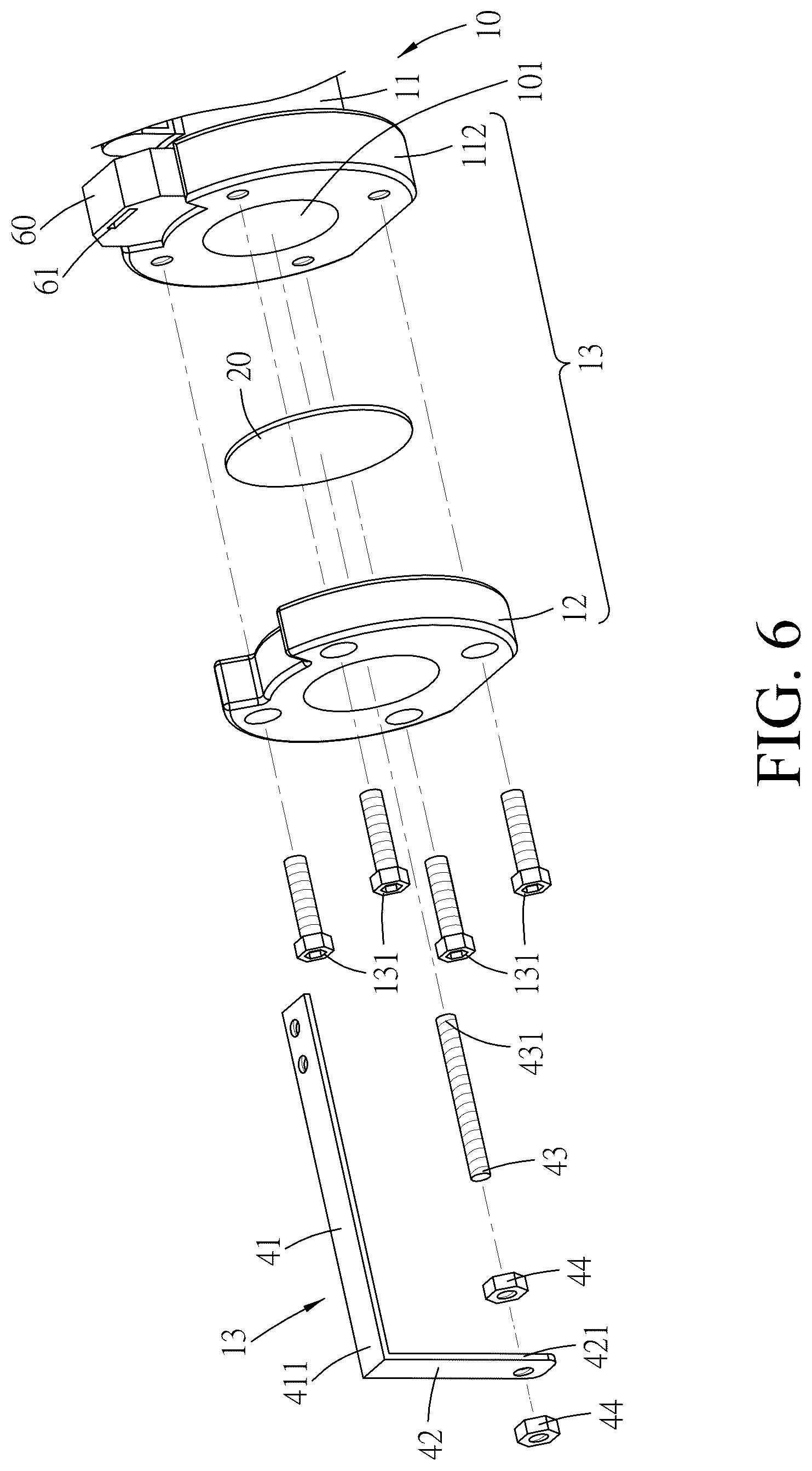 Patent US12599904 Figure 4 – Pressure generating device and detecting system including the same