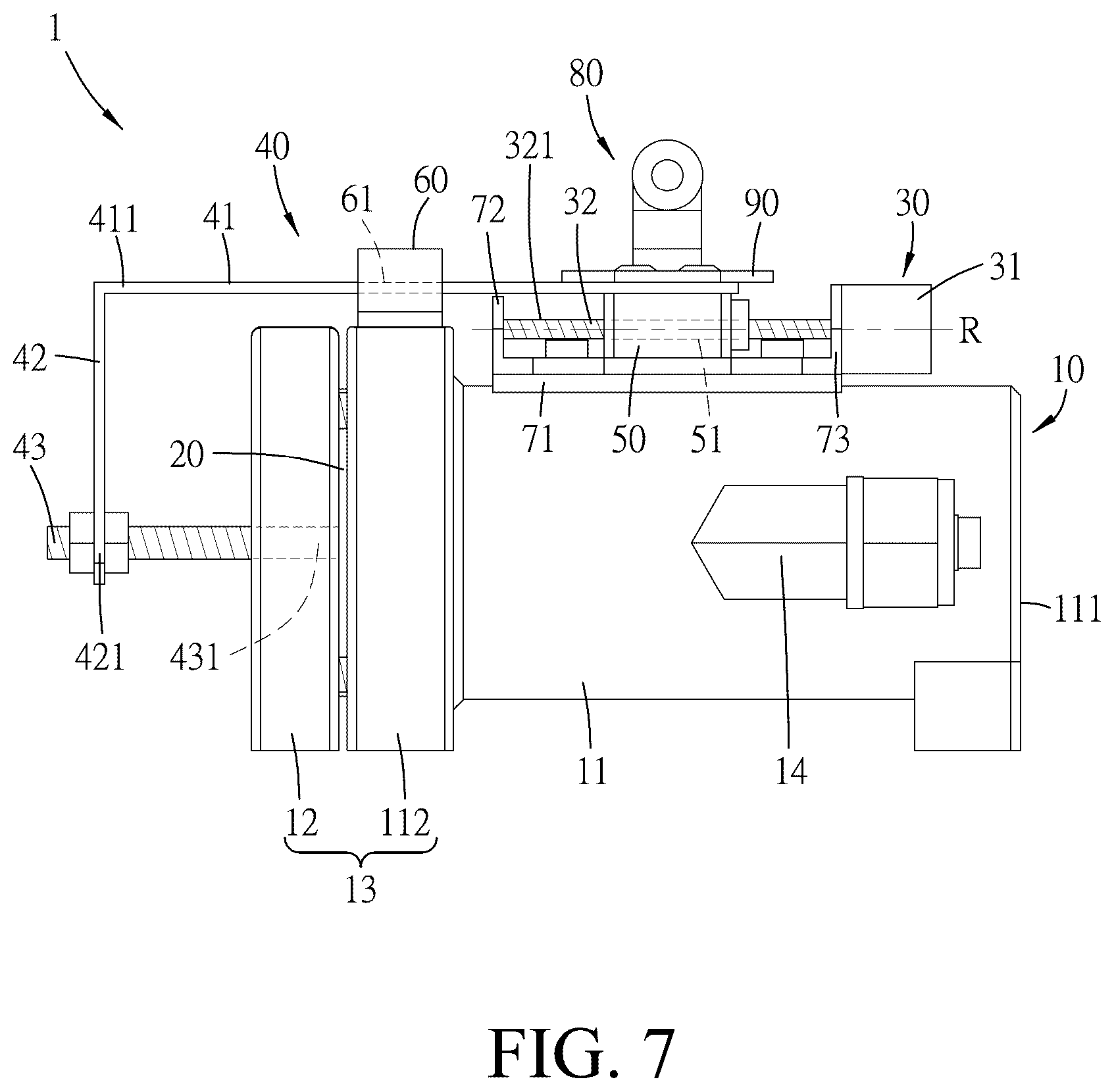 Patent US12599904 Figure 5 – Pressure generating device and detecting system including the same