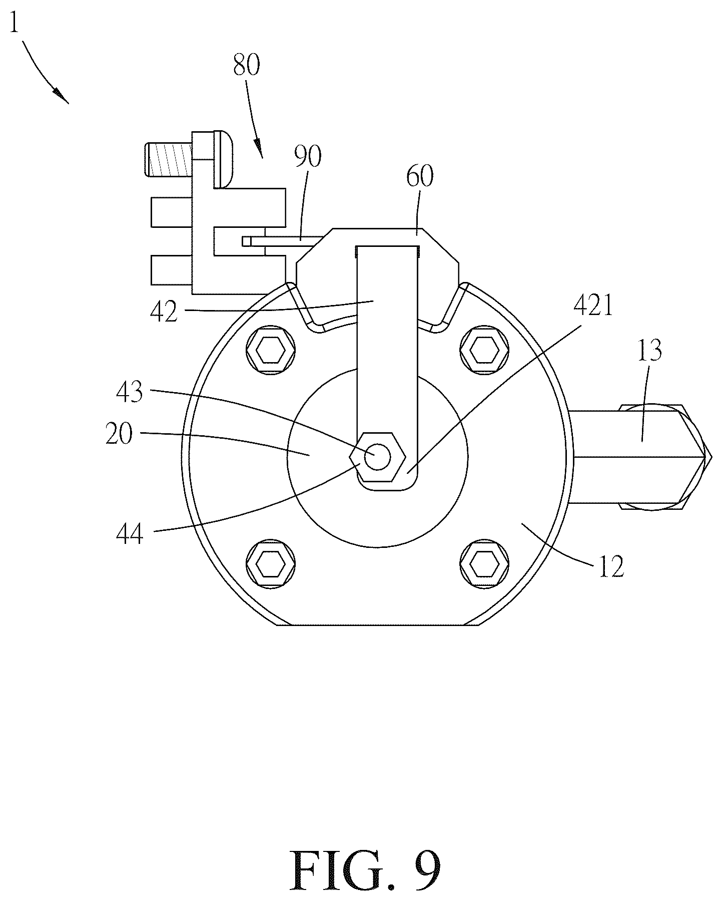 Patent US12599904 Figure 7 – Pressure generating device and detecting system including the same