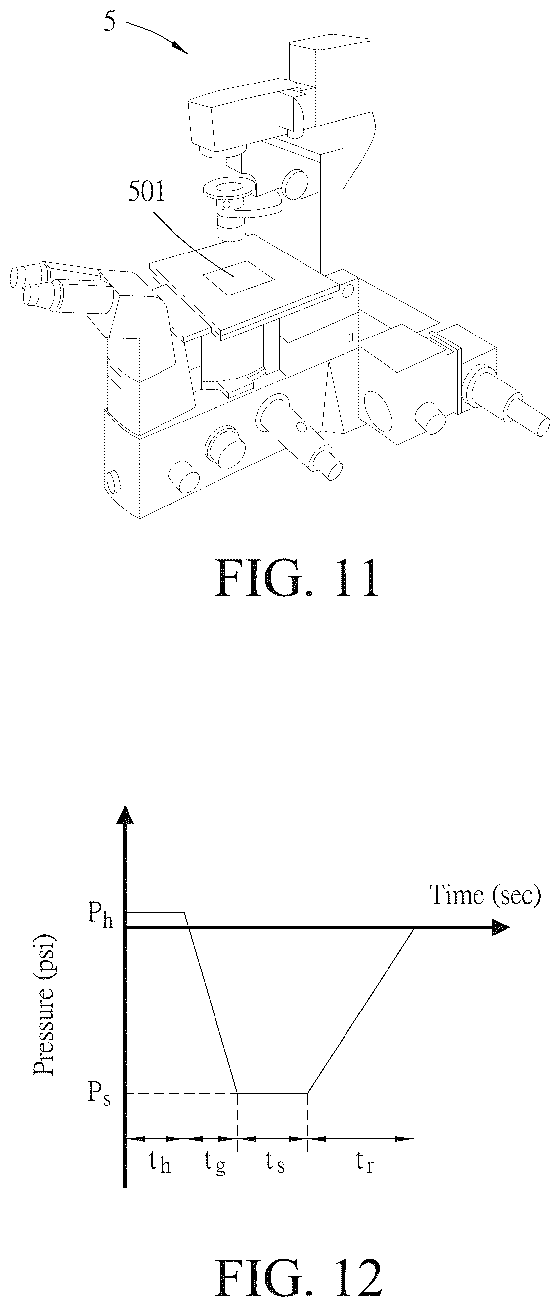 Patent US12599904 Figure 9 – Pressure generating device and detecting system including the same