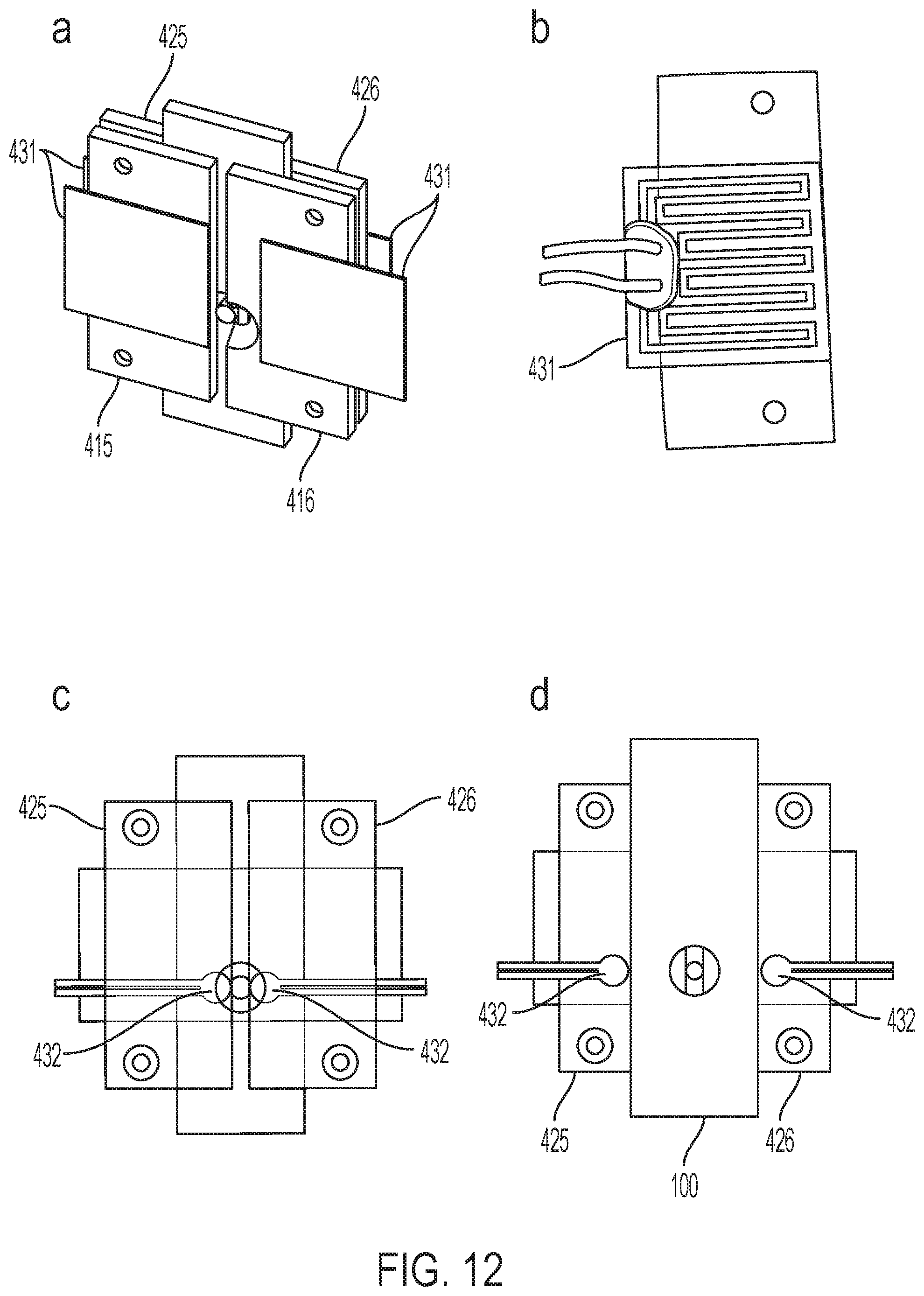 Patent US12599908 Figure 19 – Apparatus and methods for multiplexed amplification and detection of DNA using convectional heating and label-free microarray
