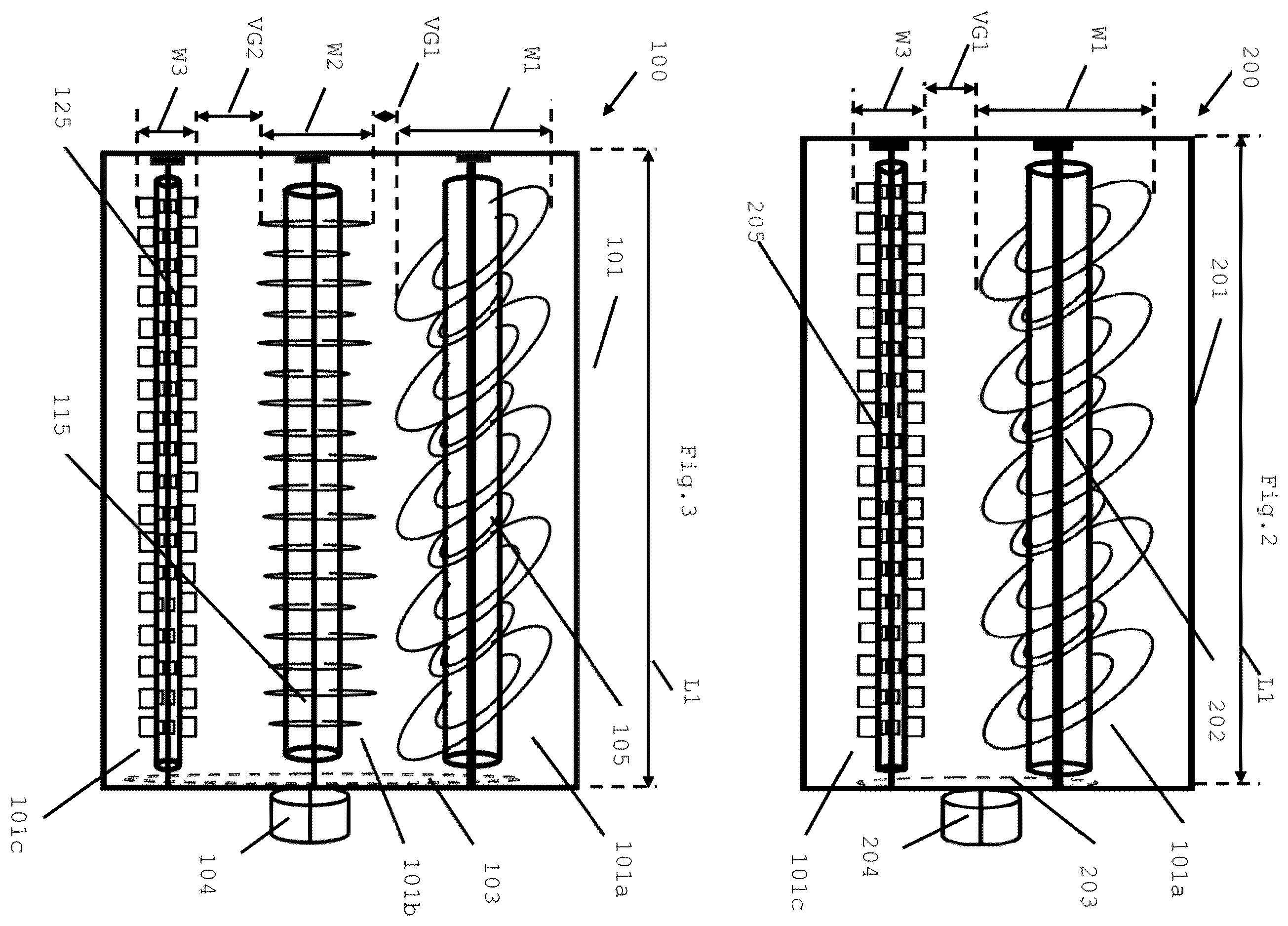 Patent US12599910 Figure 3 – Configurable, compact, multi-variant recyclable material fragmentation apparatus and method