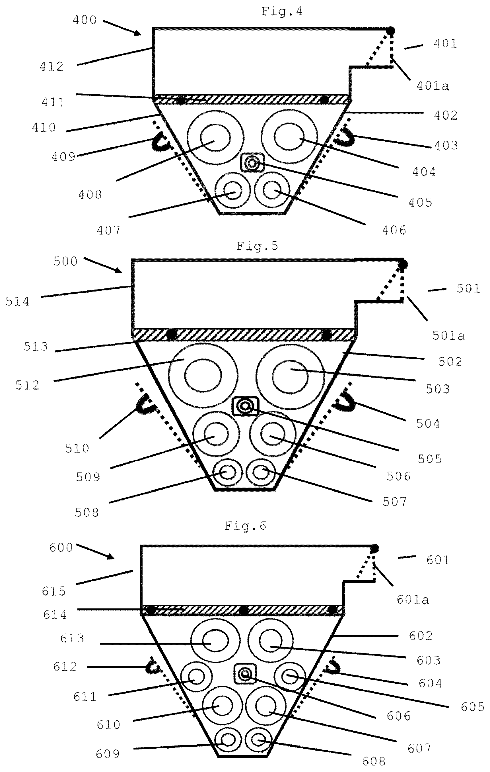Patent US12599910 Figure 4 – Configurable, compact, multi-variant recyclable material fragmentation apparatus and method