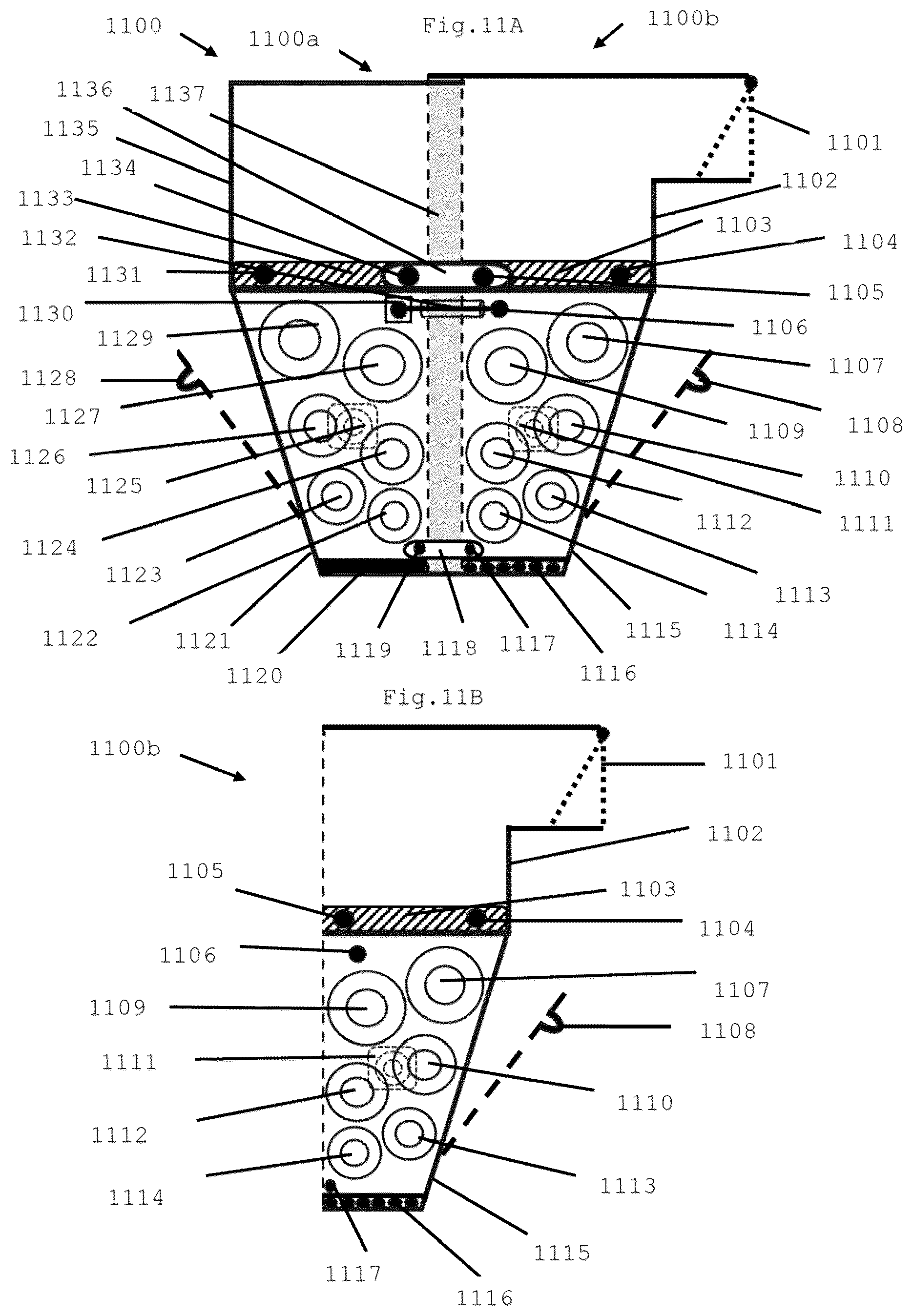 Patent US12599910 Figure 11 – Configurable, compact, multi-variant recyclable material fragmentation apparatus and method