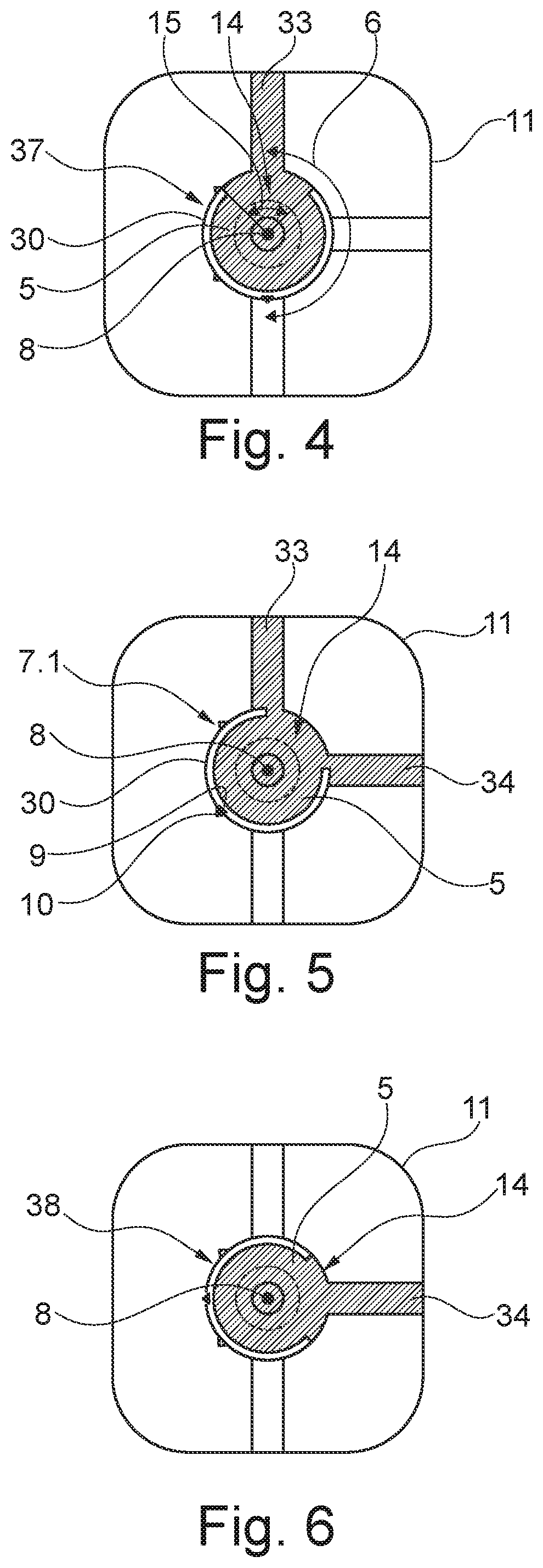 Patent US12599916 Figure 2 – Shower for a sanitary faucet