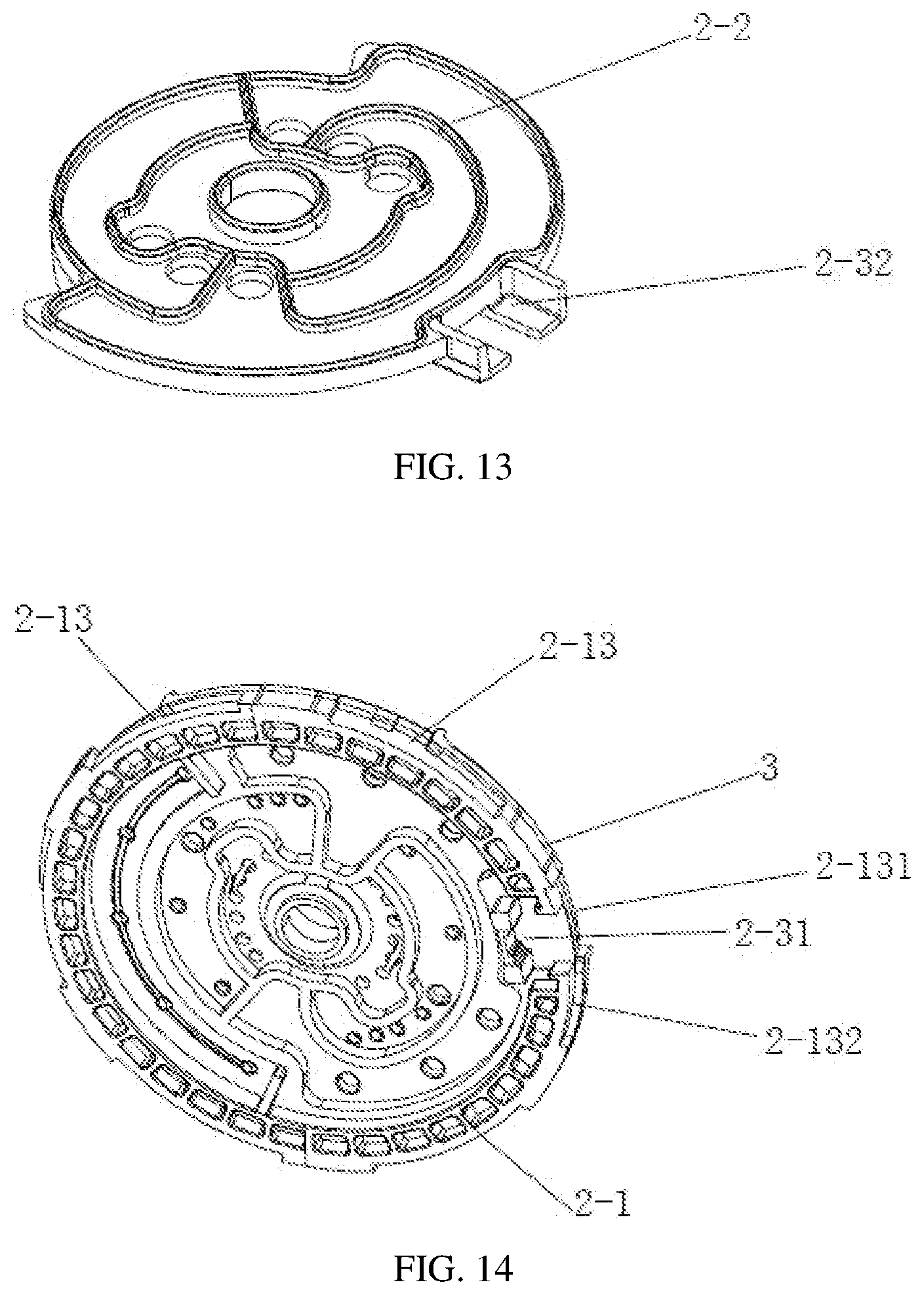Patent US12599917 Figure 8 – Shower head capable of being rapidly assembled