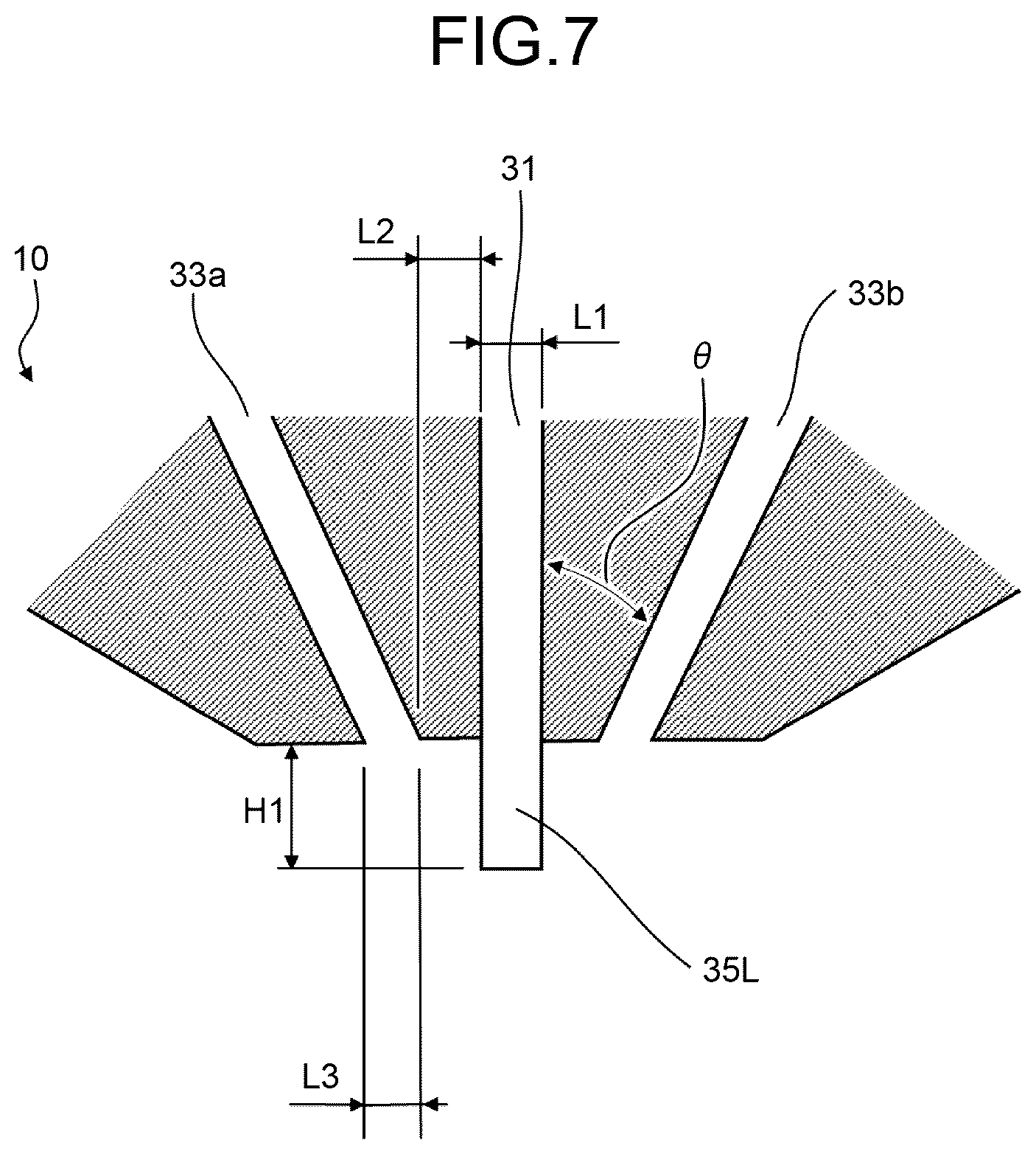 Patent US12599919 Figure 6 – Slot-type spray nozzle, coating device, and manufacturing method of film-coated member