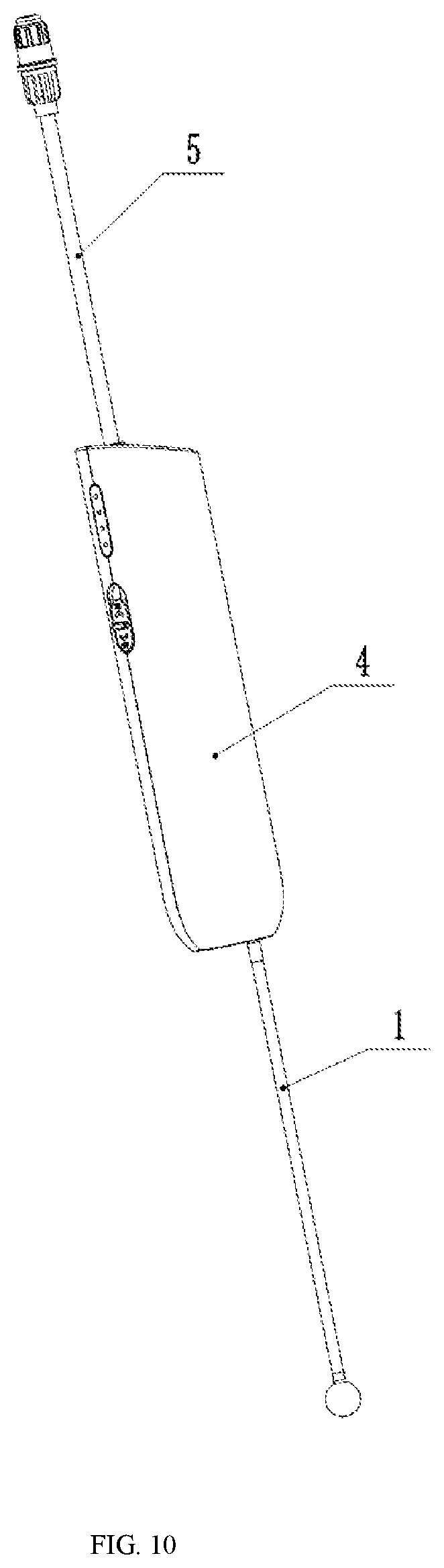 Patent US12599920 Figure 10 – Hand-held wireless electric sprayer