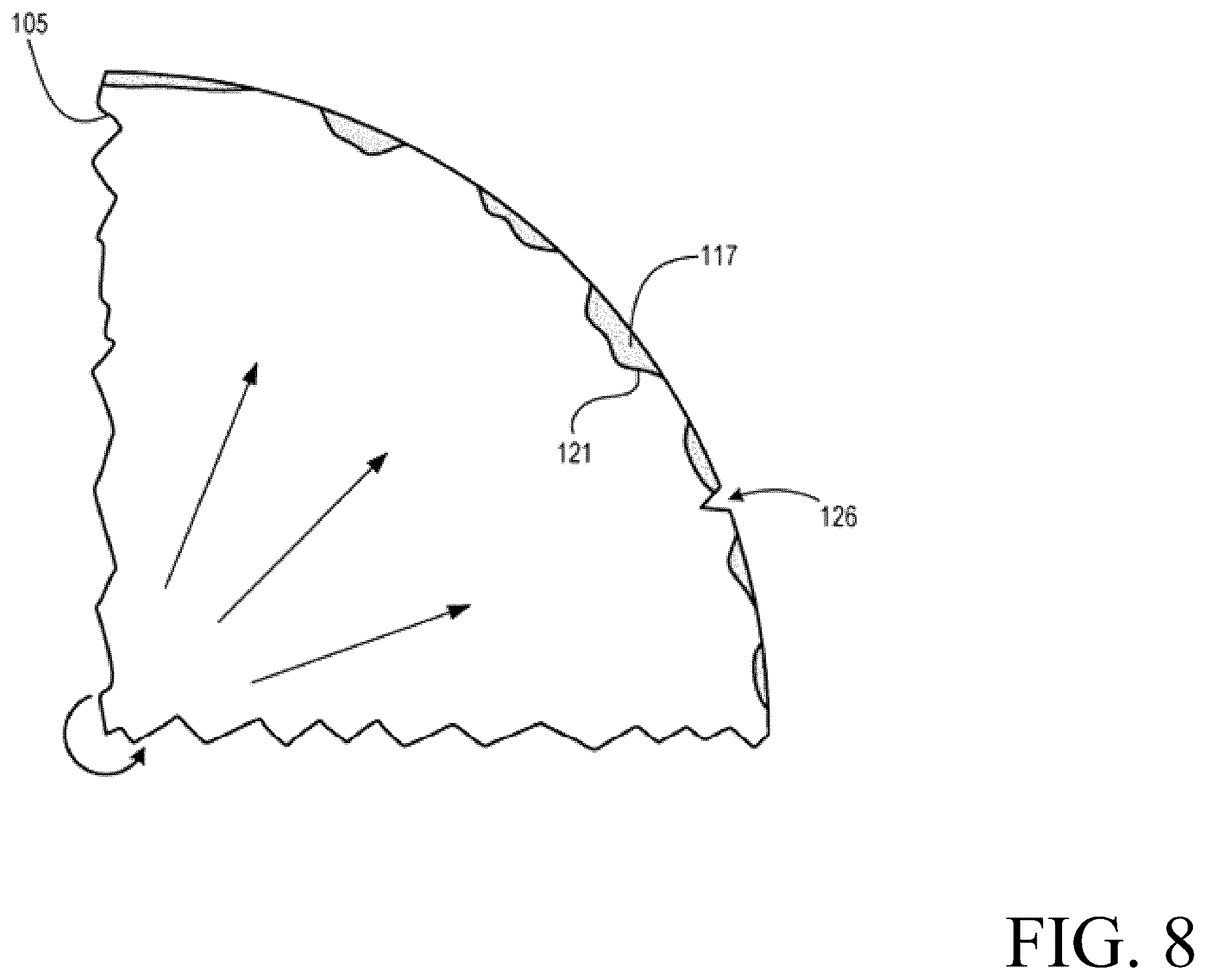 Patent US12599922 Figure 8 – System and method for liquid dispense and coverage control