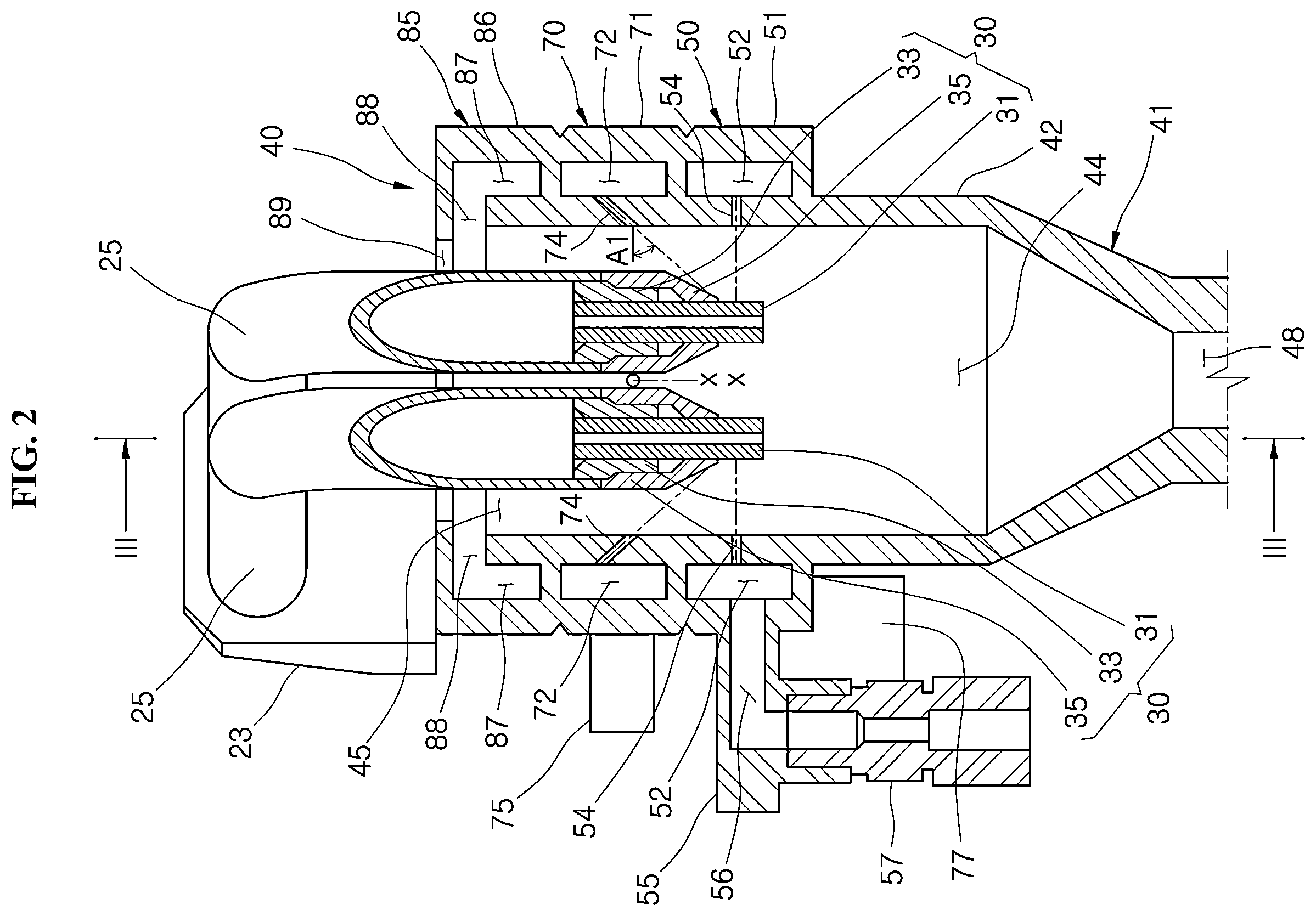 Patent US12599923 Figure 2 – Apparatus and method for cleaning fluid discharging nozzle