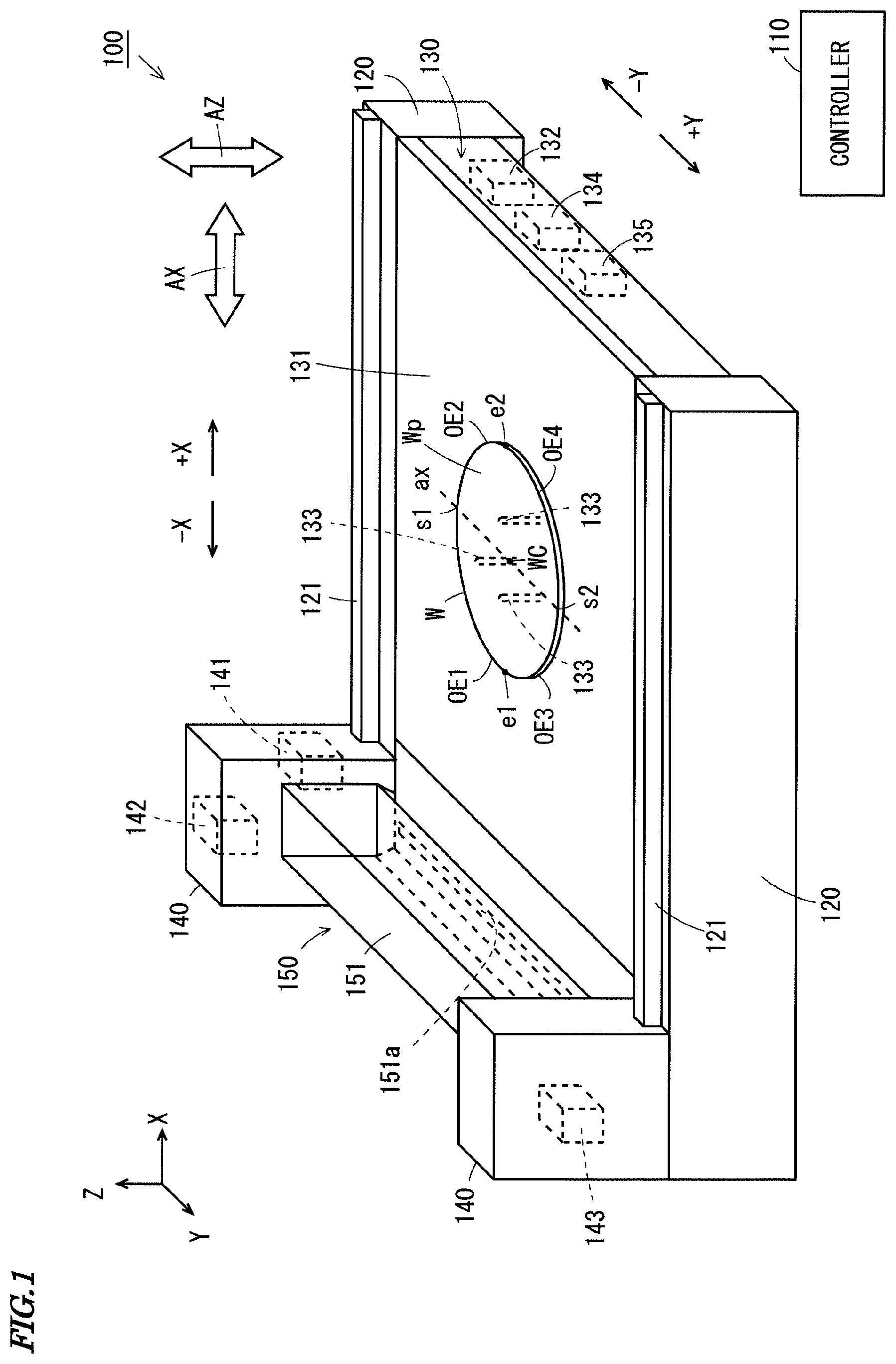 Patent US12599928 Figure 1 – Substrate processing apparatus and substrate processing method
