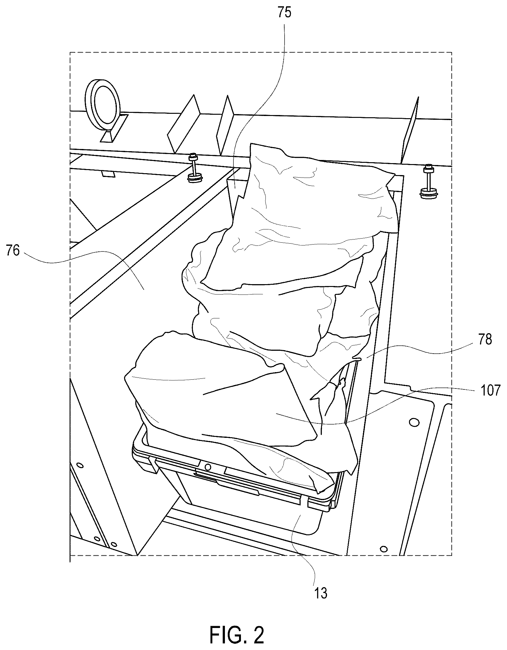 Patent US12599935 Figure 2 – Optimization of sortation order receptacle filling
