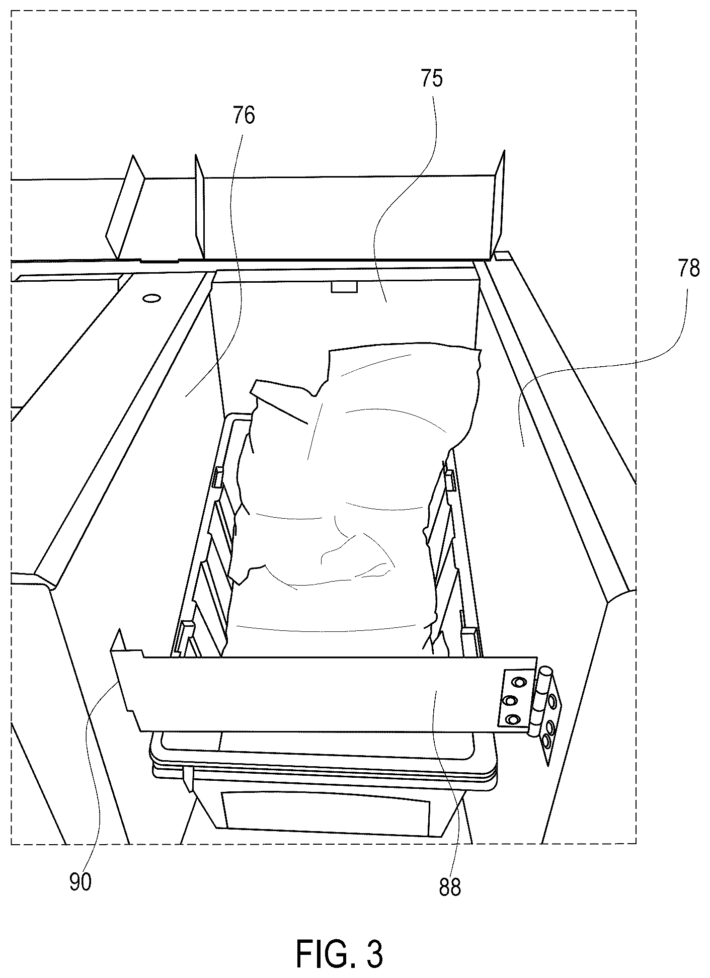 Patent US12599935 Figure 3 – Optimization of sortation order receptacle filling