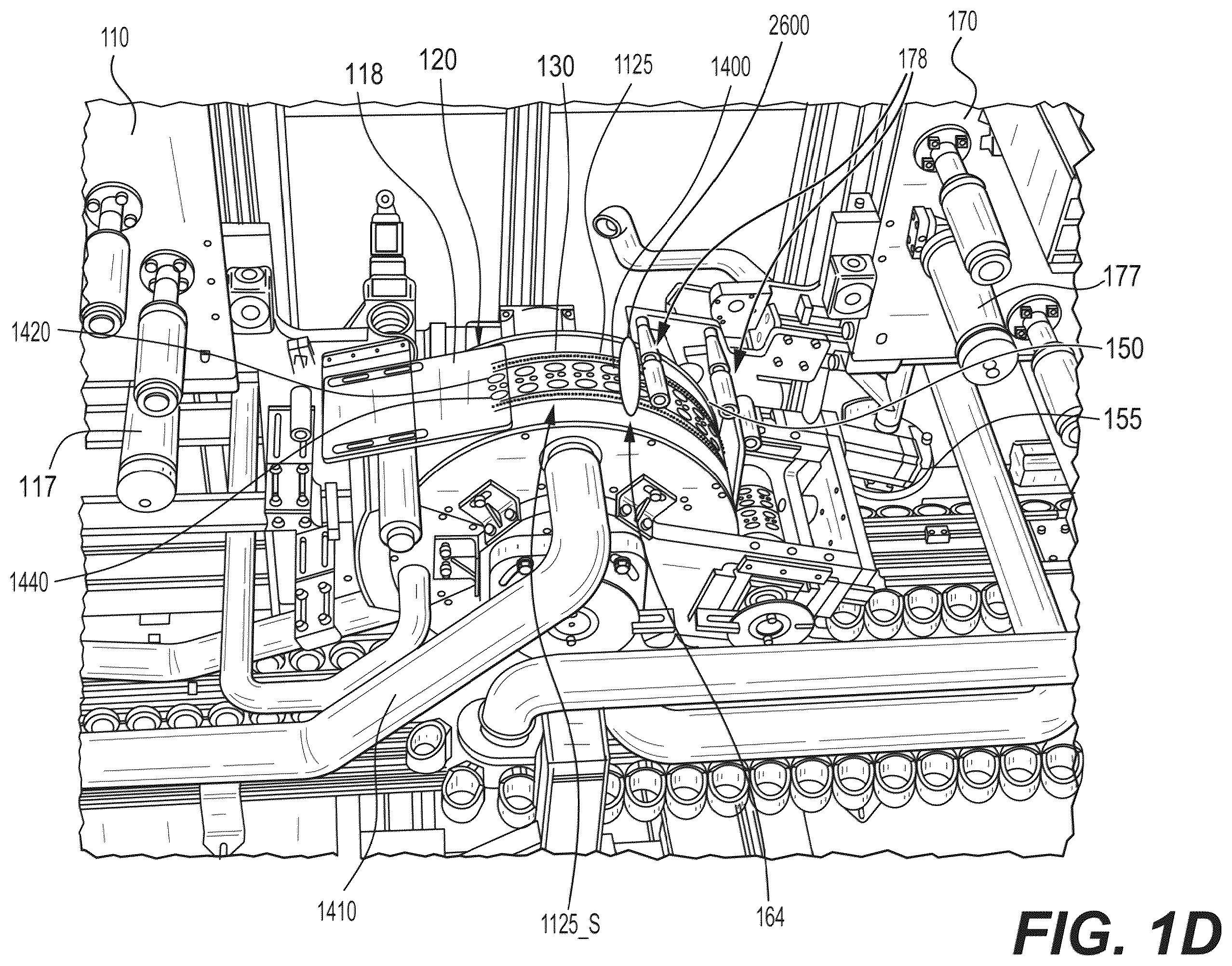 Patent US12599936 Figure 4 – Cleaner assemblies, apparatuses including a cleaner assembly, methods of making the same, and/or methods of operating the same