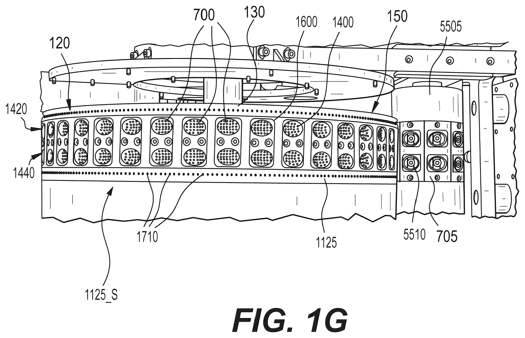 Patent US12599936 Figure 7 – Cleaner assemblies, apparatuses including a cleaner assembly, methods of making the same, and/or methods of operating the same