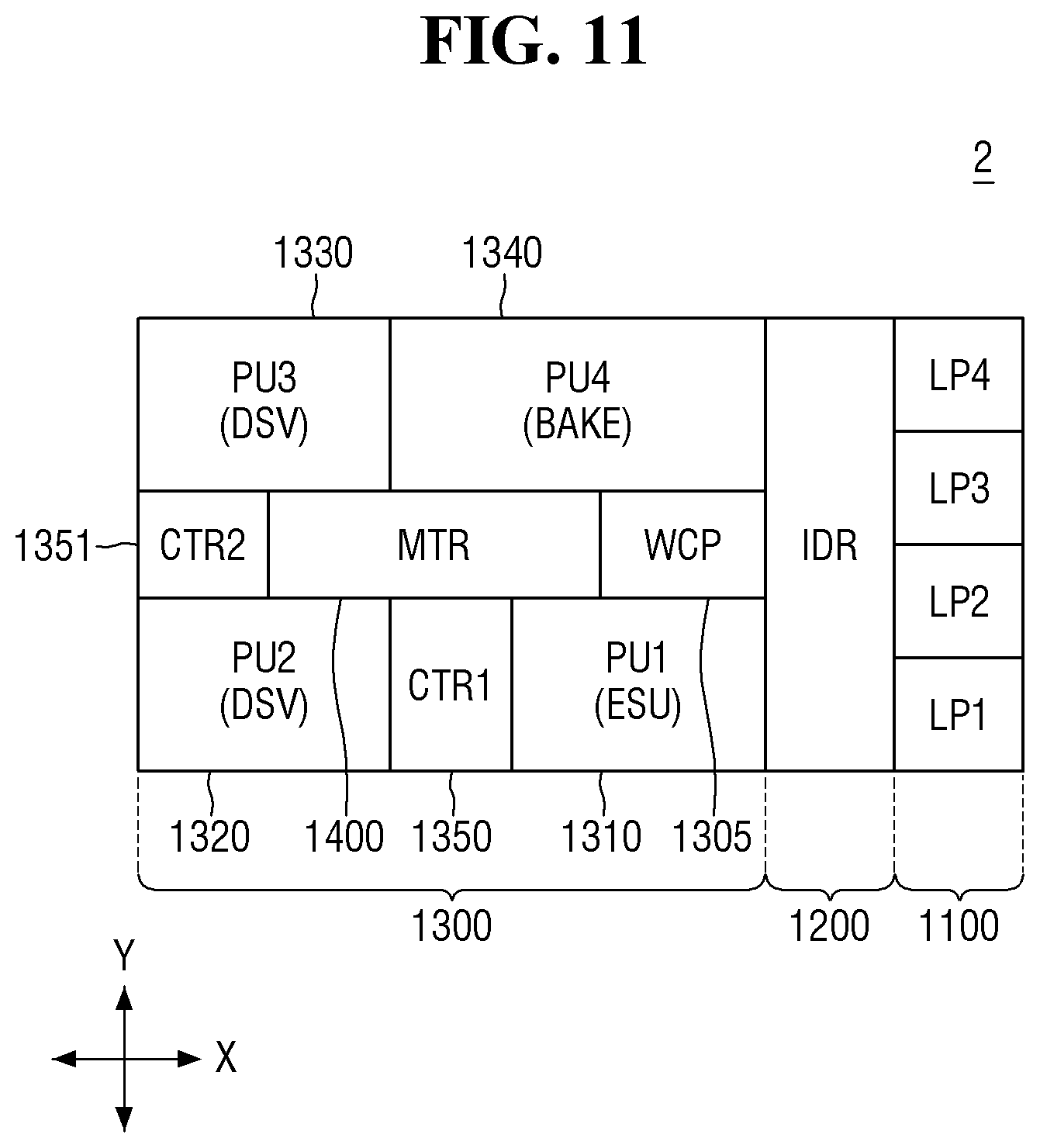 Patent US12599938 Figure 11 – Substrate processing apparatus using supercritical fluid and driving method thereof