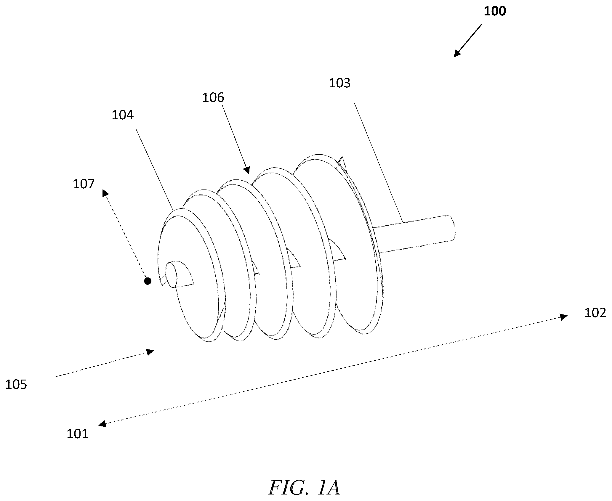 Patent US12599942 Figure 1 – Extraction device and mechanisms, and use in recycling beverage capsules