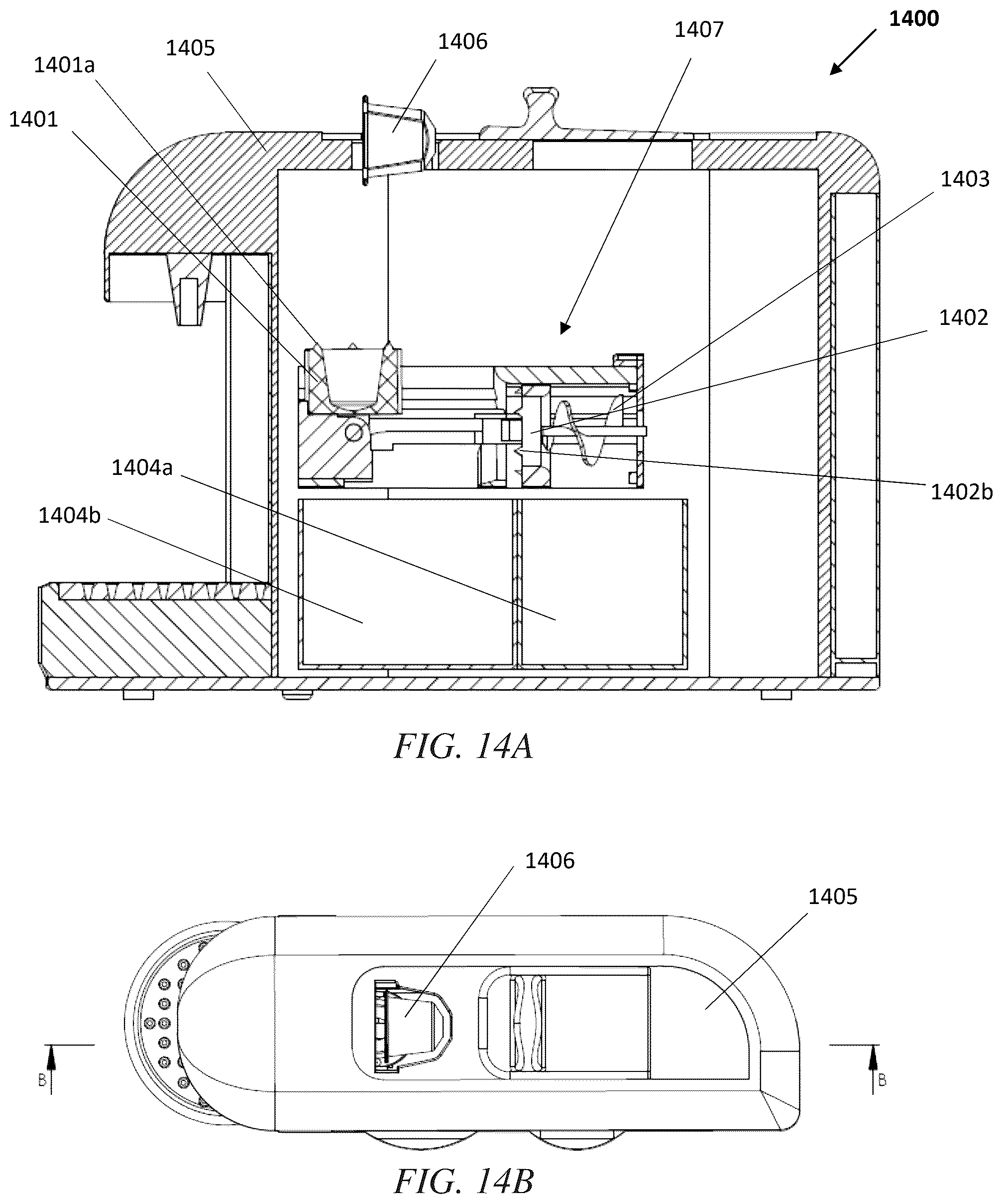 Patent US12599942 Figure 17 – Extraction device and mechanisms, and use in recycling beverage capsules