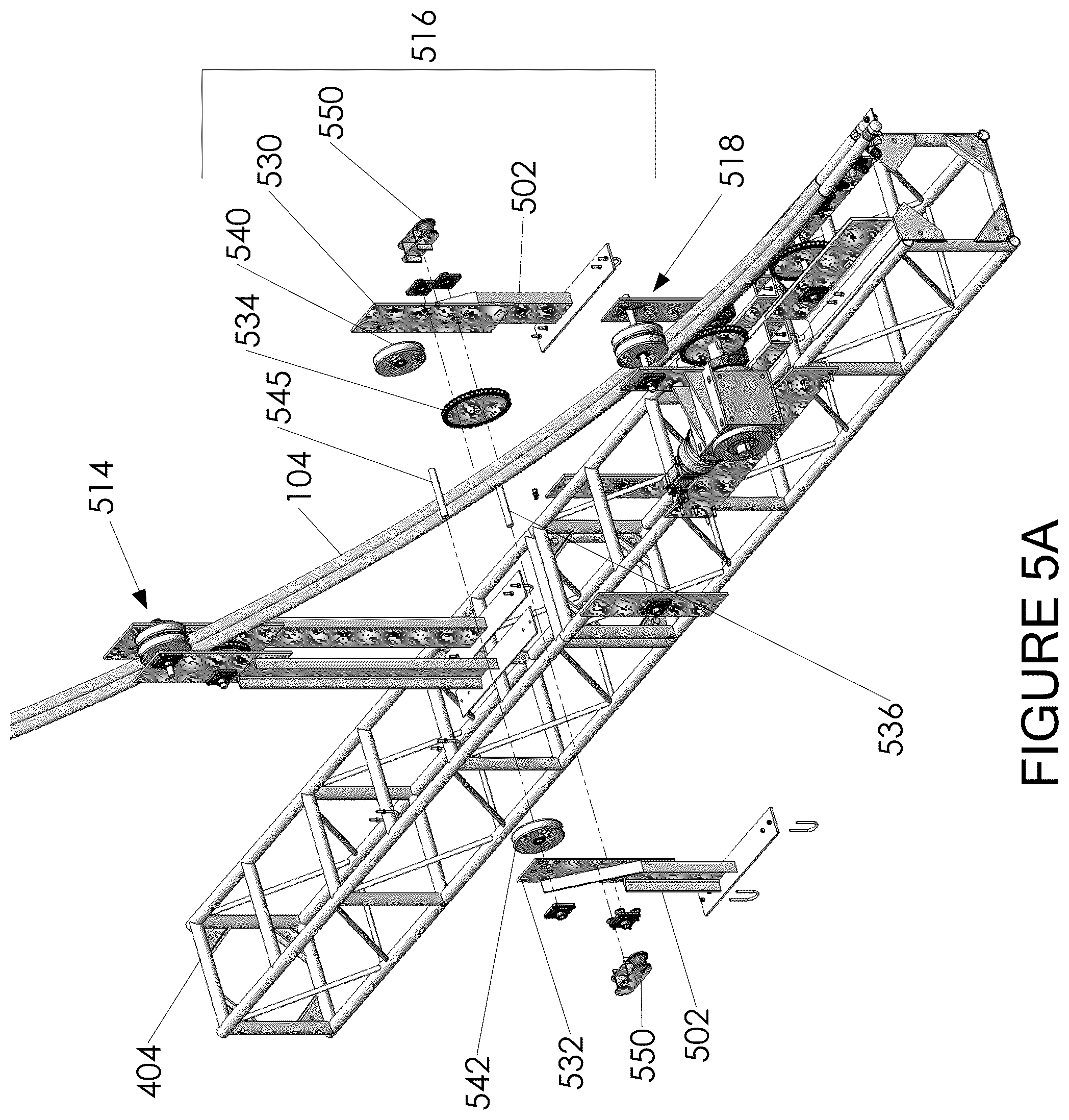 Patent US12599943 Figure 6 – System for spraying the interior of a container