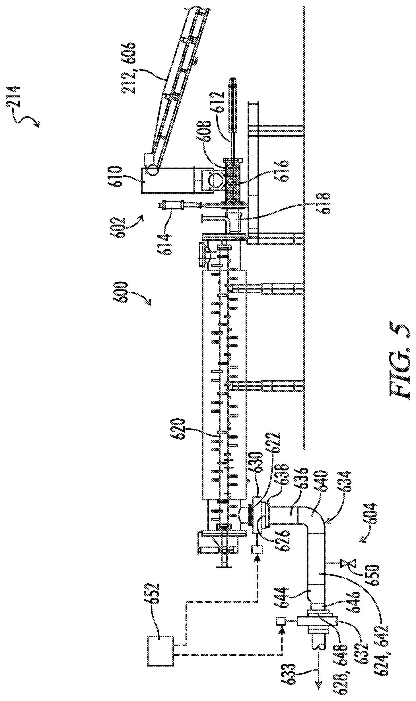 Patent US12599944 Figure 5 – Dual gate outfeed for hydrolyzer