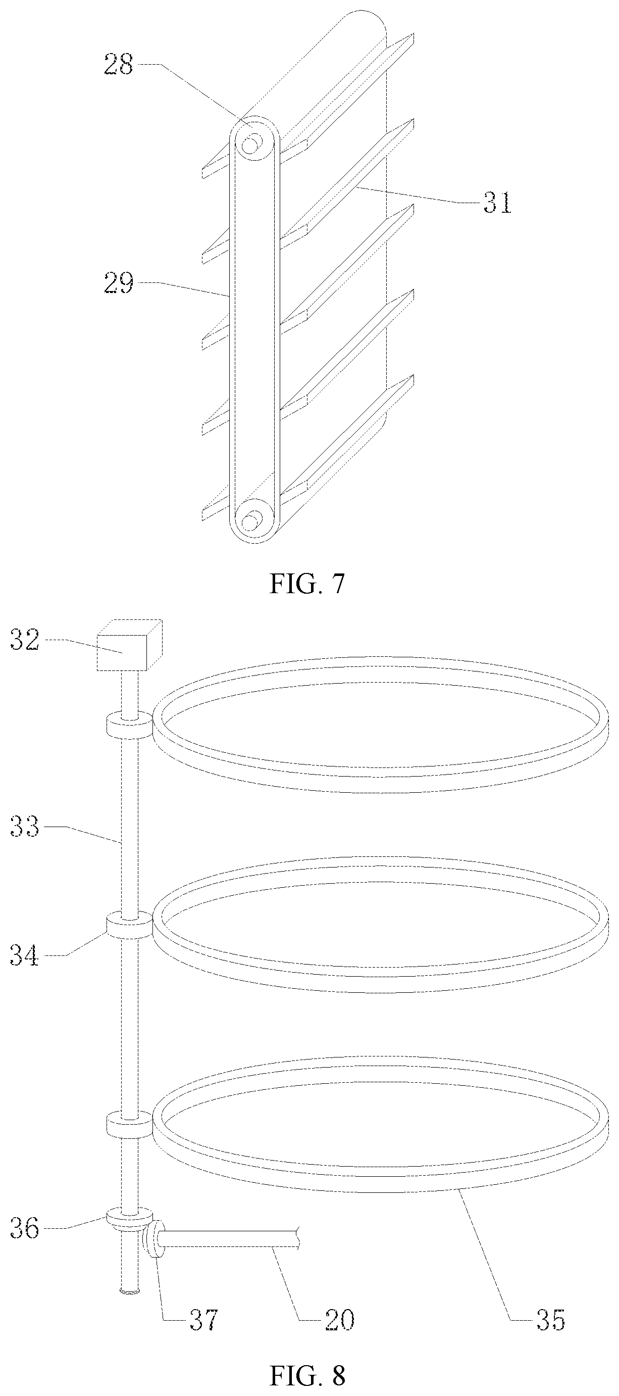 Patent US12599945 Figure 5 – Platinum catalyst recycling device with multiple filtration structures