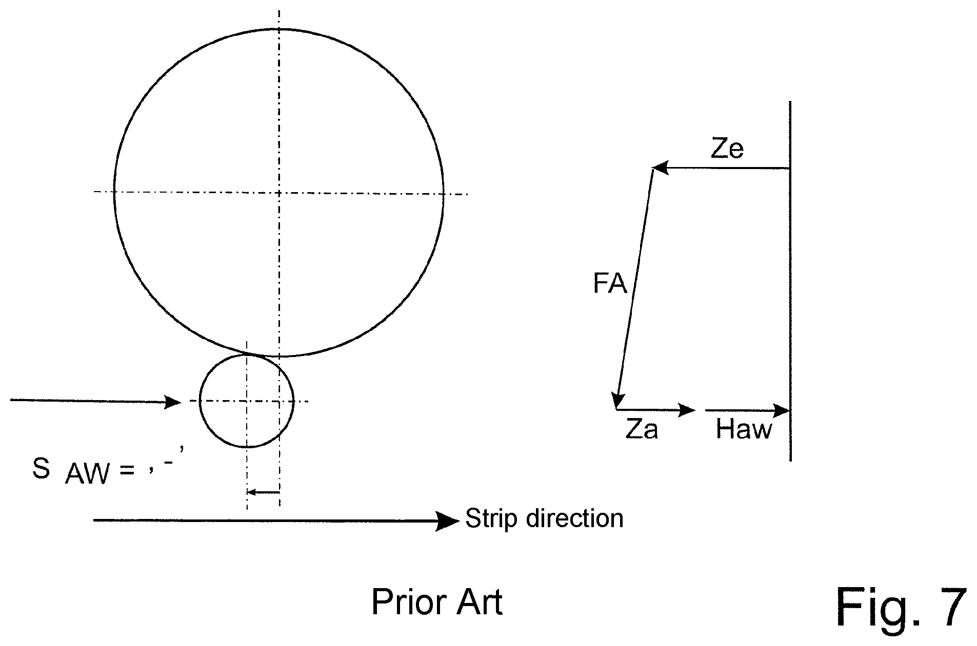 Patent US12599948 Figure 8 – Method and computer program product for calculating a pass schedule for a stable rolling process
