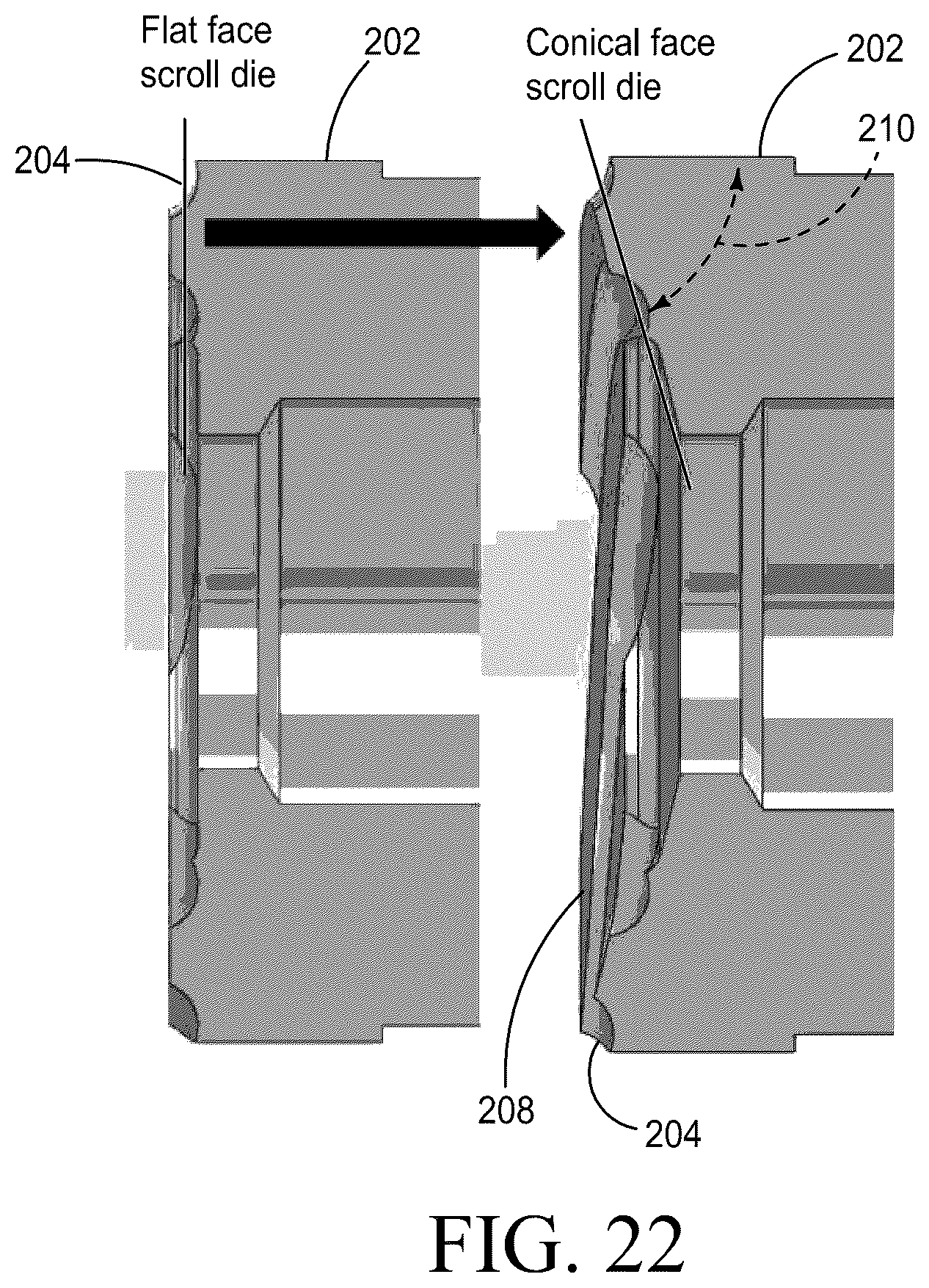 Patent US12599949 Figure 18 – Devices and methods for performing shear-assisted extrusion and extrusion processes
