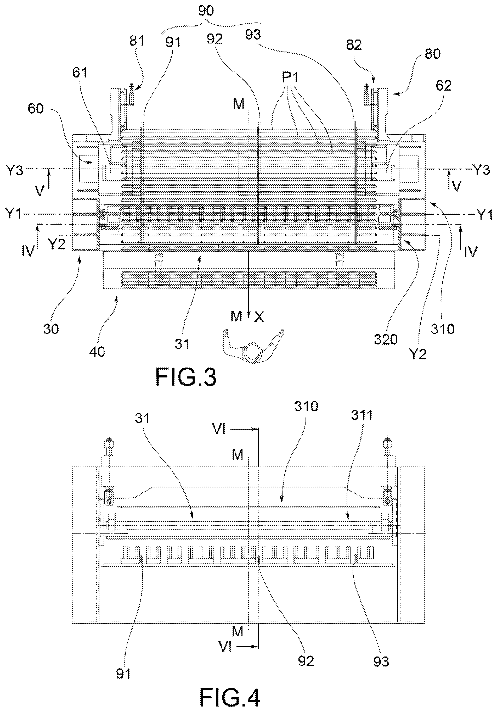 Patent US12599951 Figure 2 – Line for producing metal profiles for plasterboard false ceilings