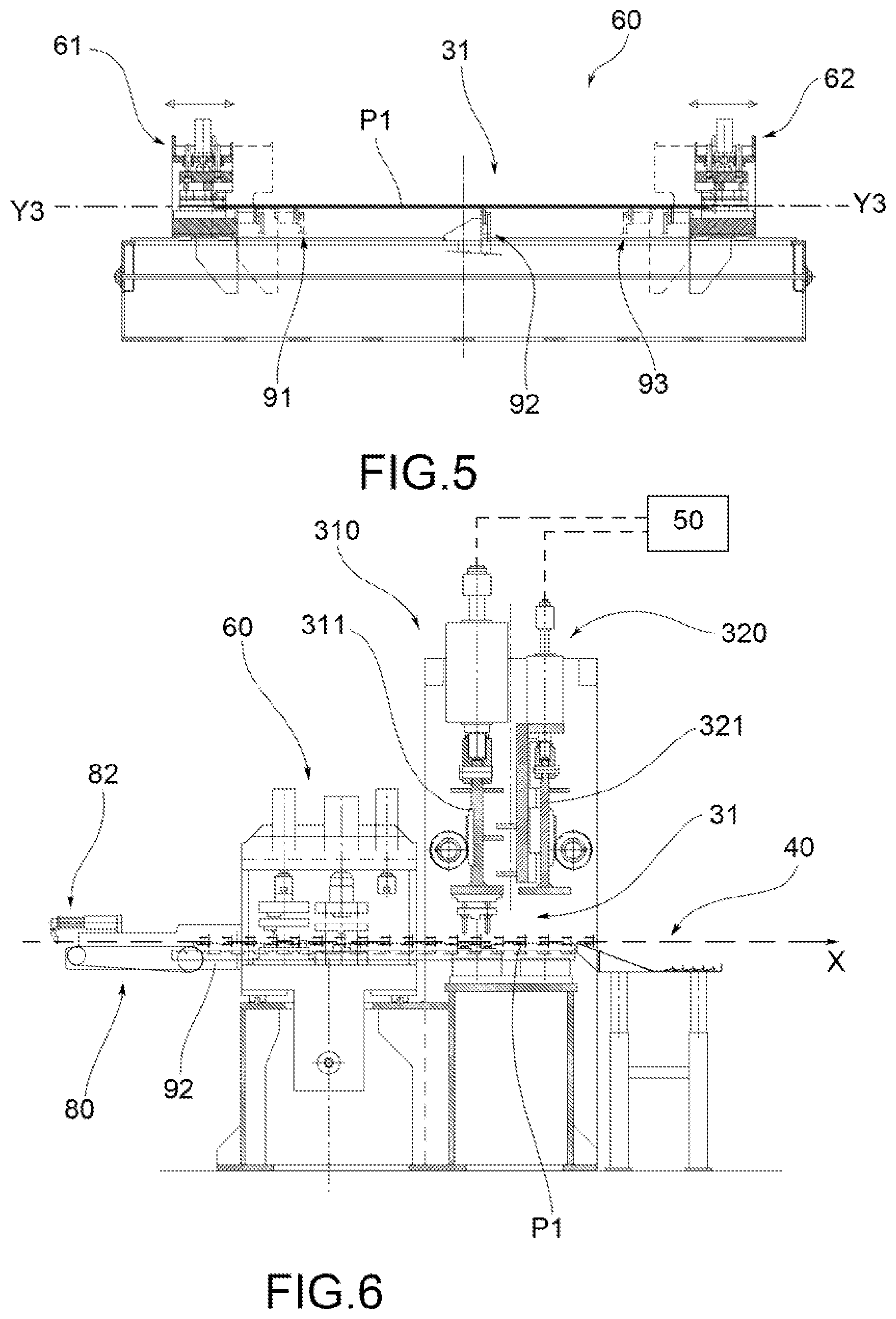 Patent US12599951 Figure 3 – Line for producing metal profiles for plasterboard false ceilings