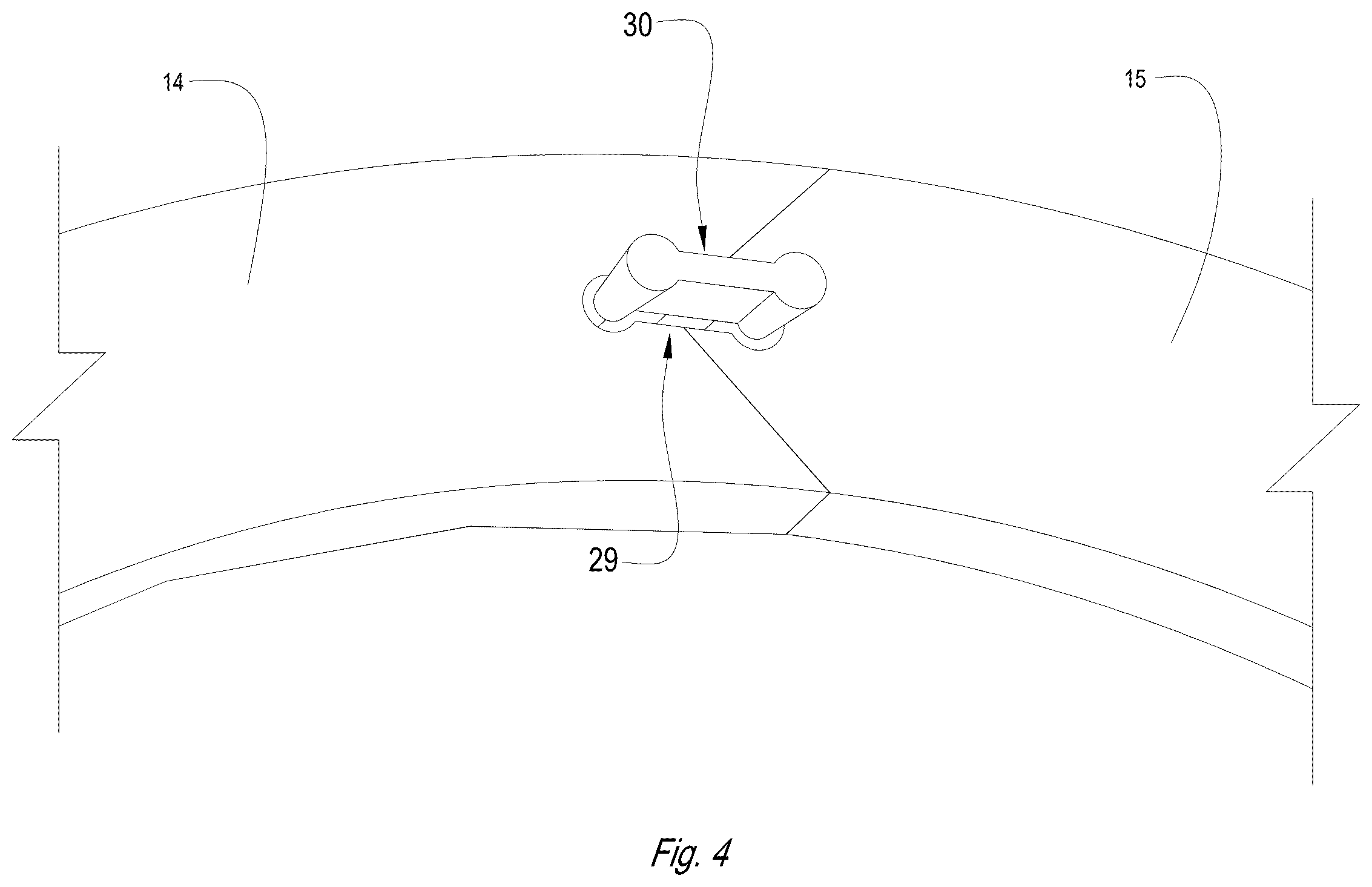 Patent US12599952 Figure 4 – Methods and systems for secure connections in layer segments of cut layer additive parts
