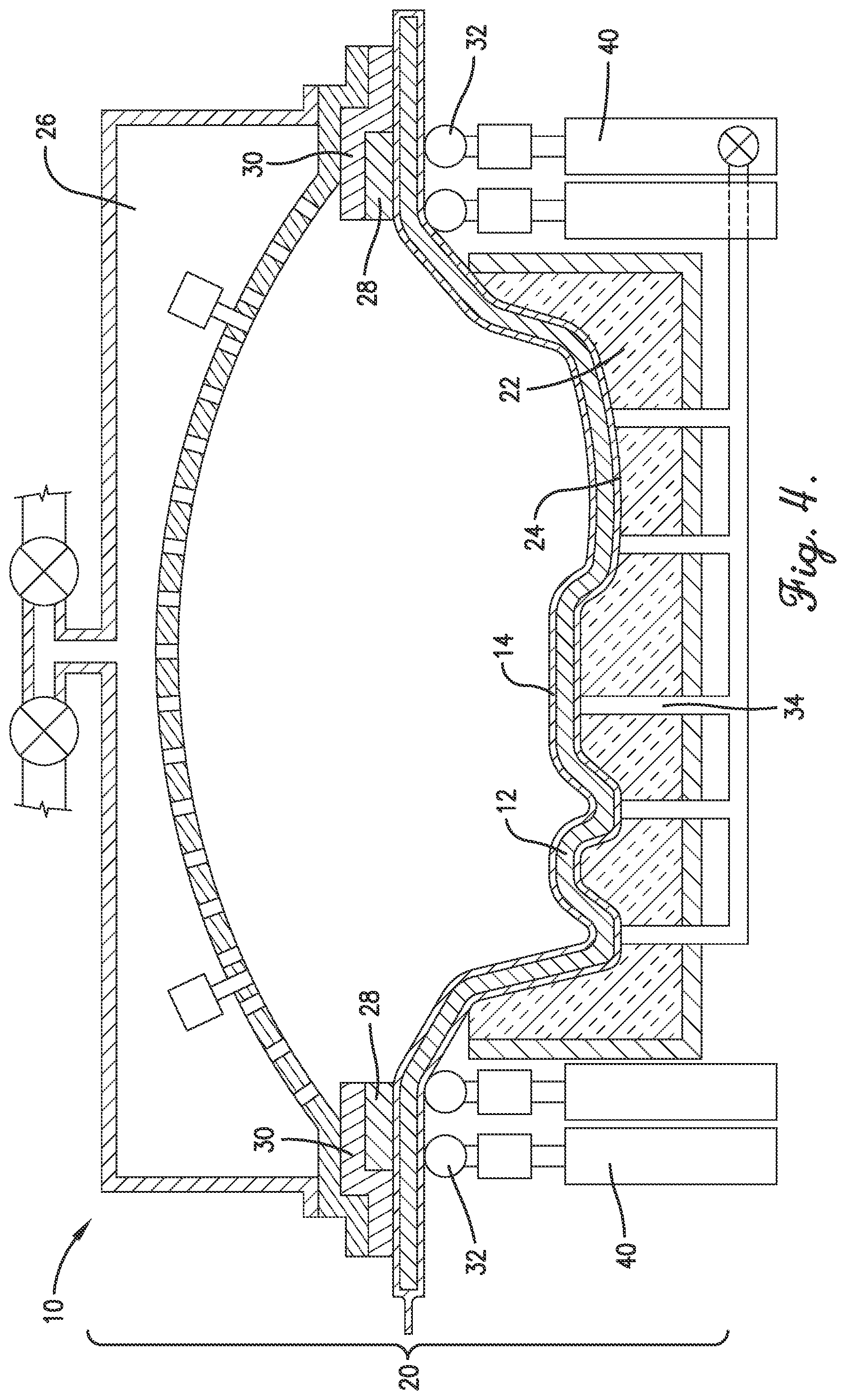 Patent US12599953 Figure 4 – Method for forming and heat treating near net shape complex structures from sheet metal