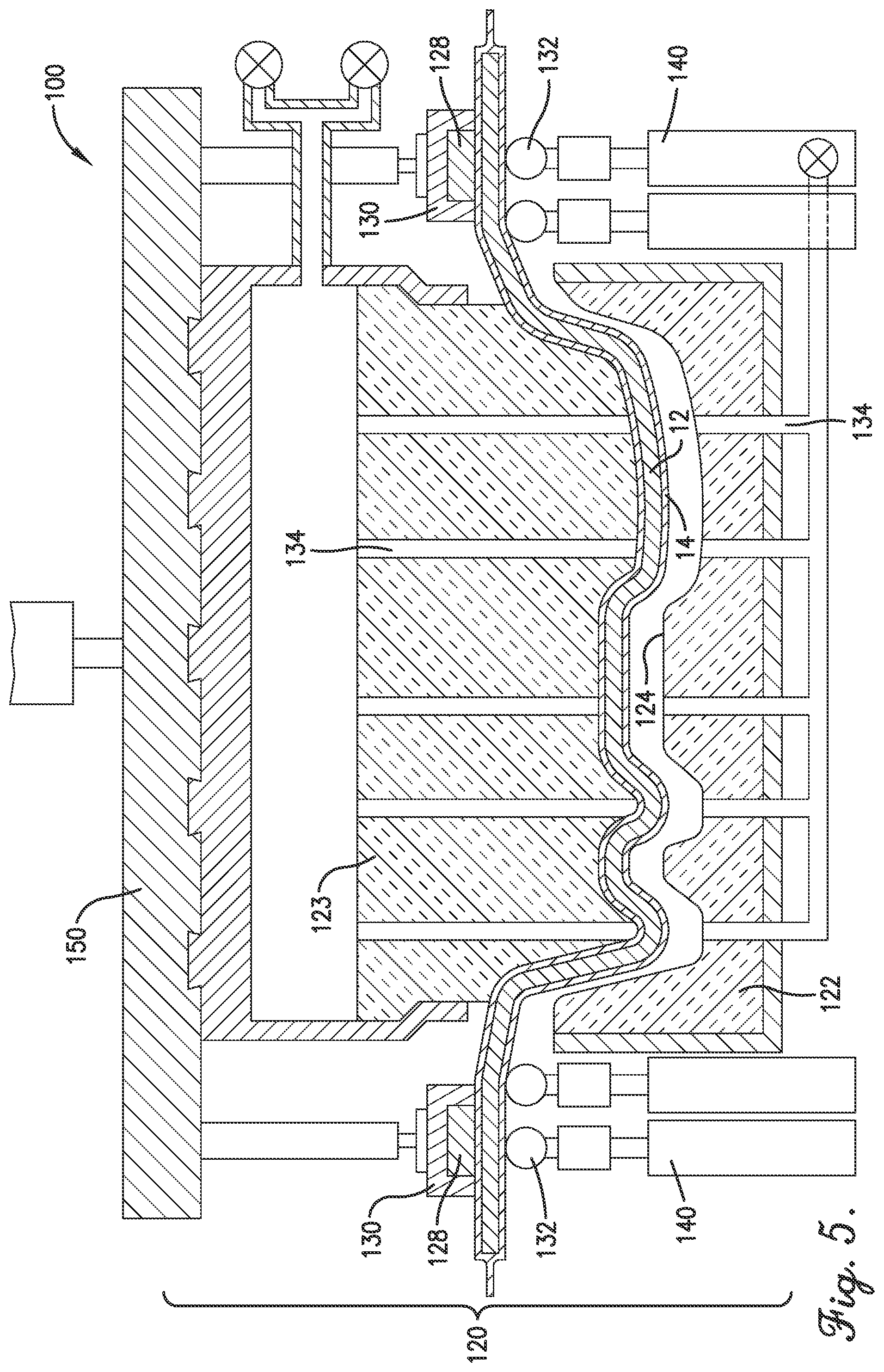 Patent US12599953 Figure 5 – Method for forming and heat treating near net shape complex structures from sheet metal