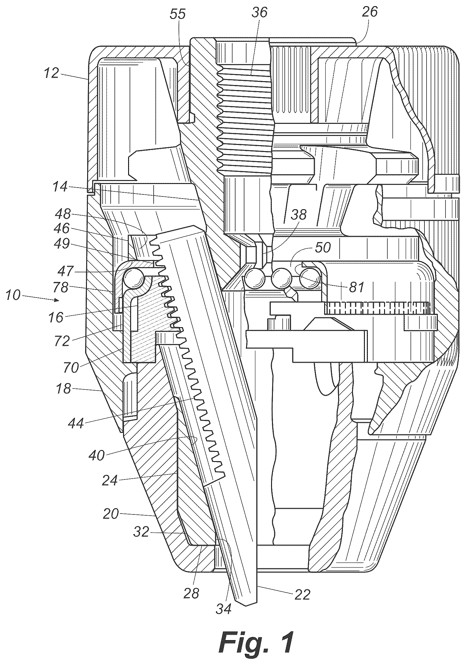 Patent US12599972 — Chuck with slip protection — Figure 1