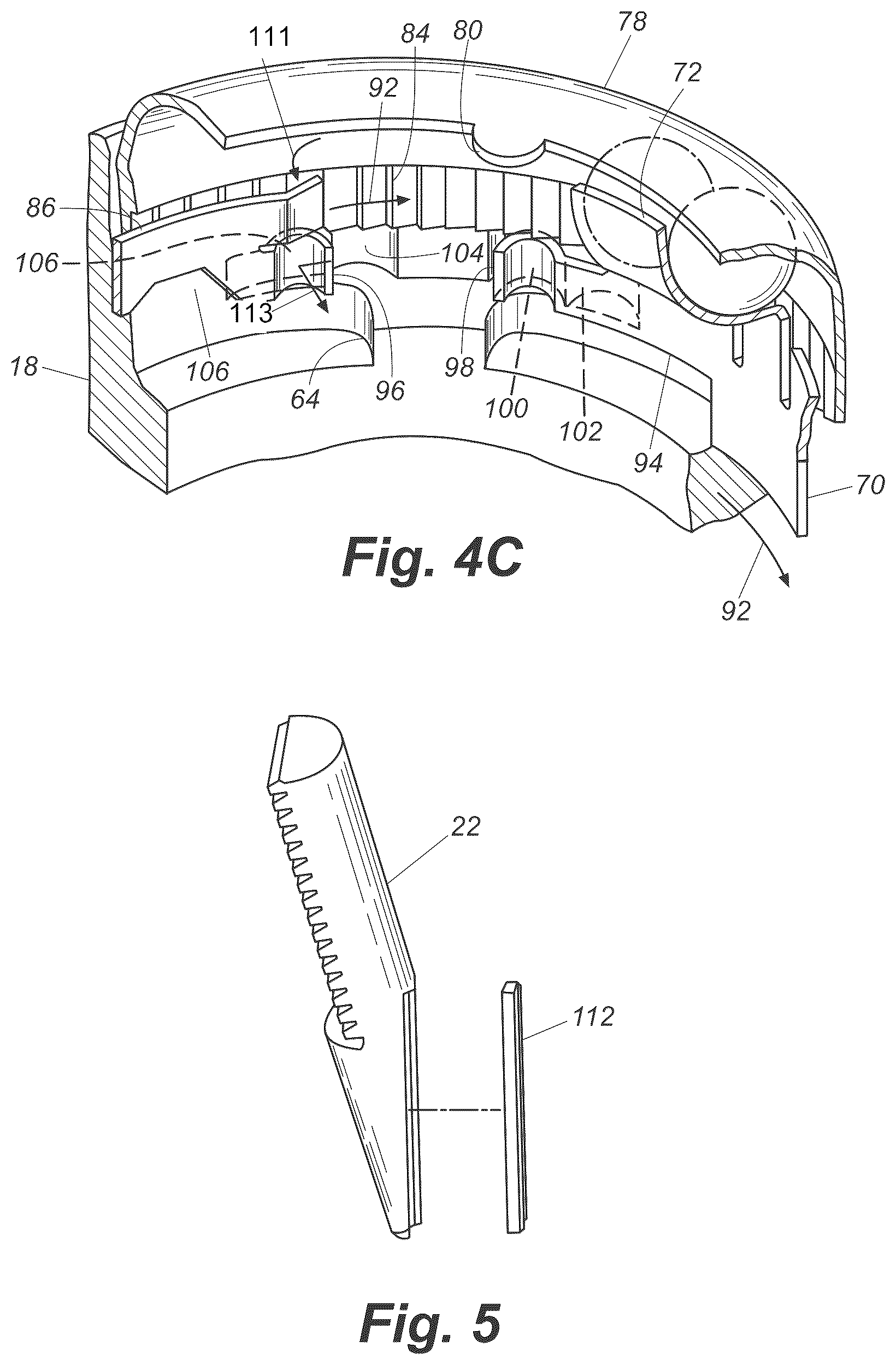 Patent US12599972 Figure 5 – Chuck with slip protection