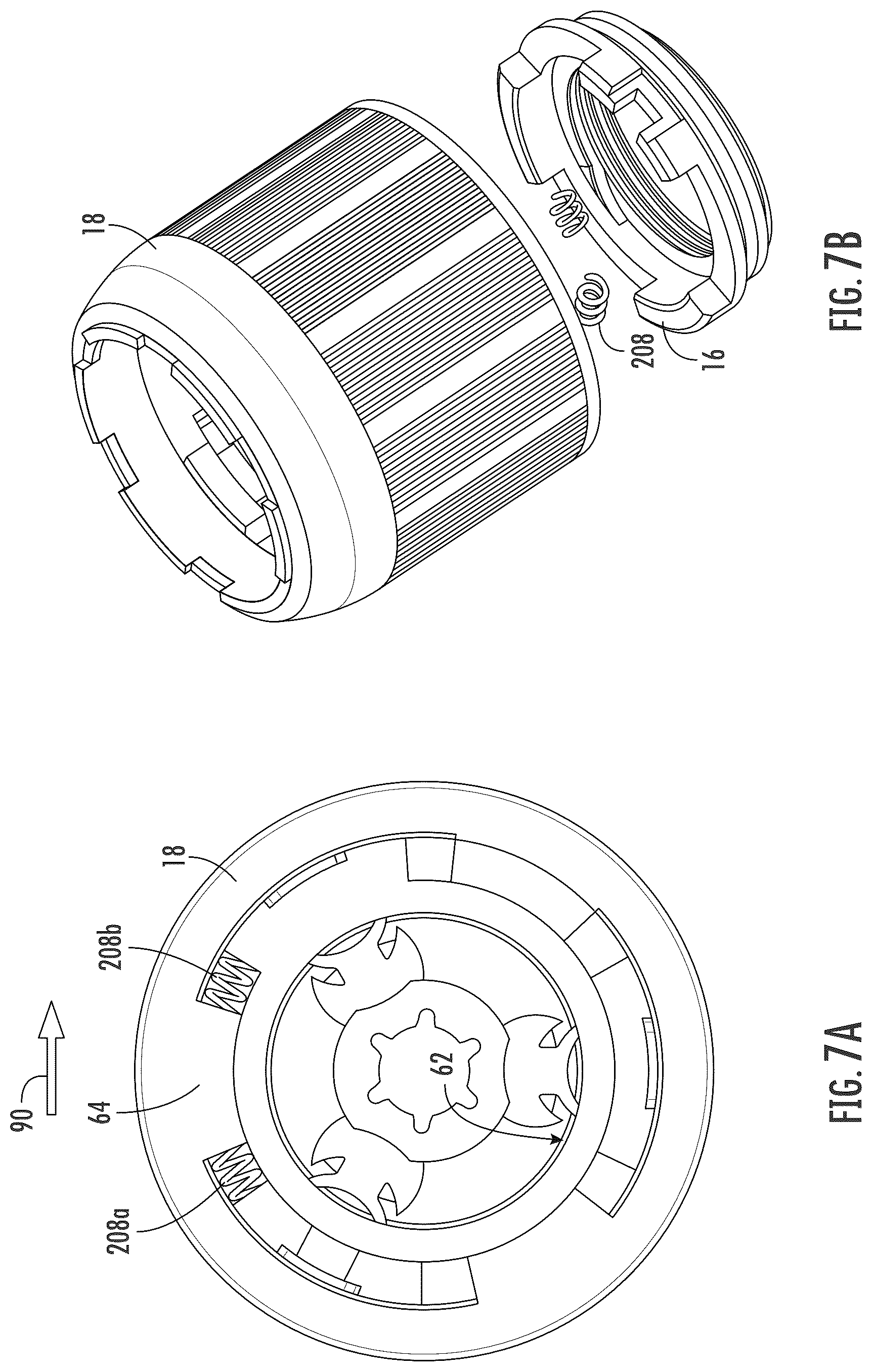 Patent US12599972 Figure 7 – Chuck with slip protection
