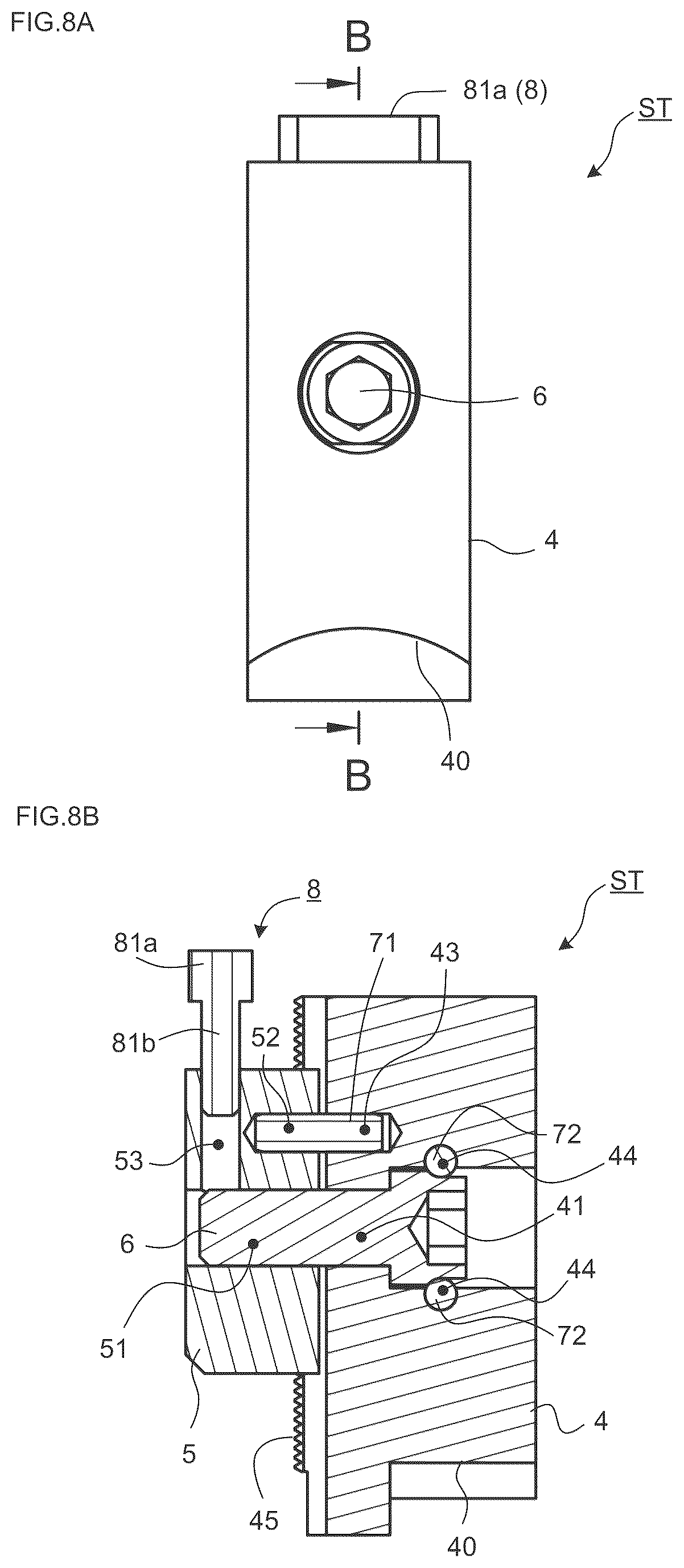 Patent US12599973 Figure 8 – Structure and chuck