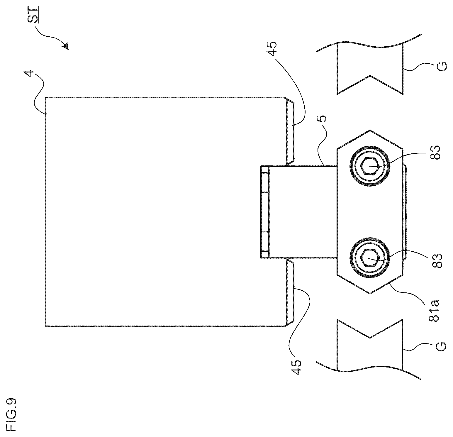 Patent US12599973 Figure 9 – Structure and chuck