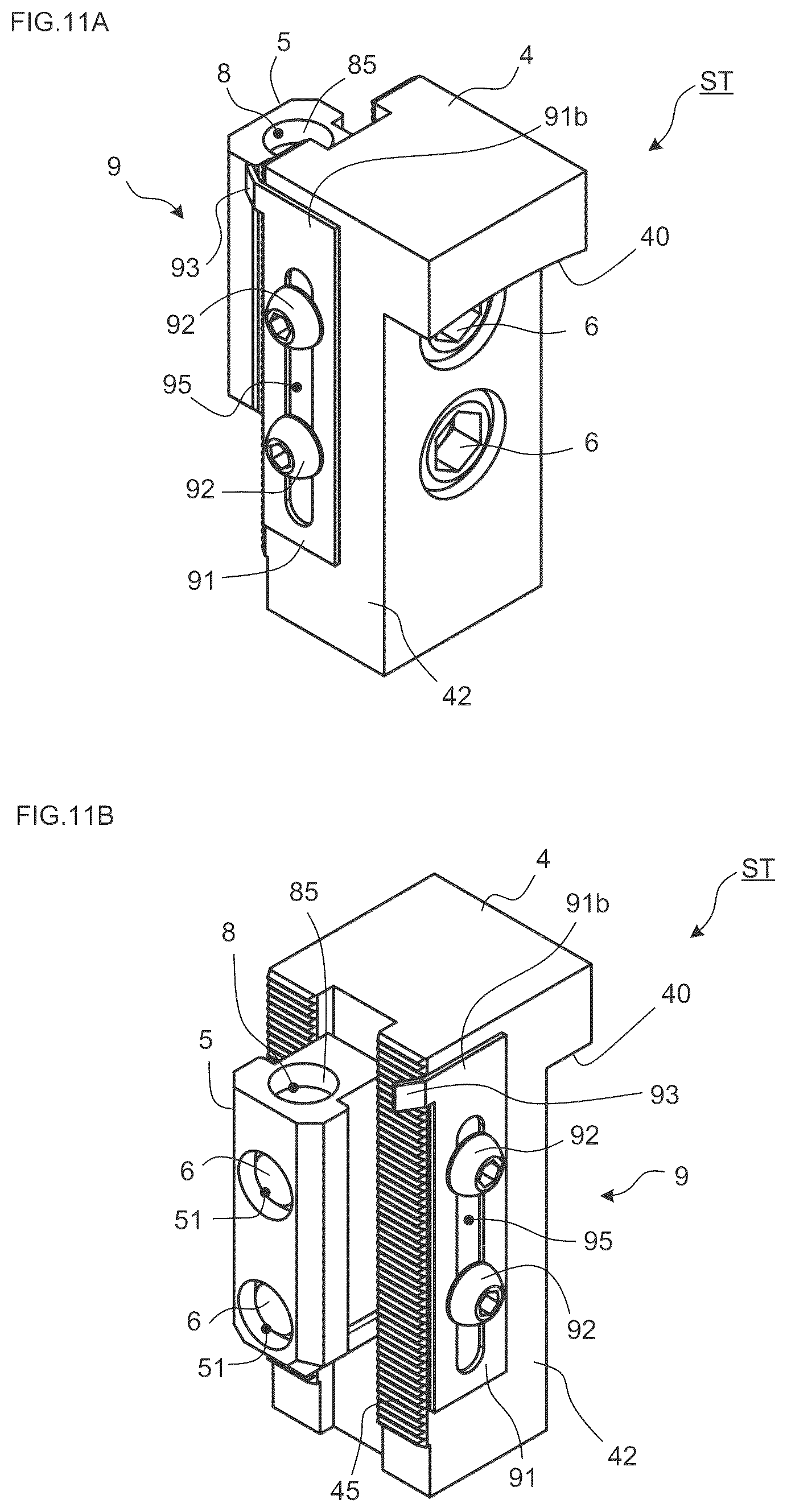 Patent US12599973 Figure 11 – Structure and chuck