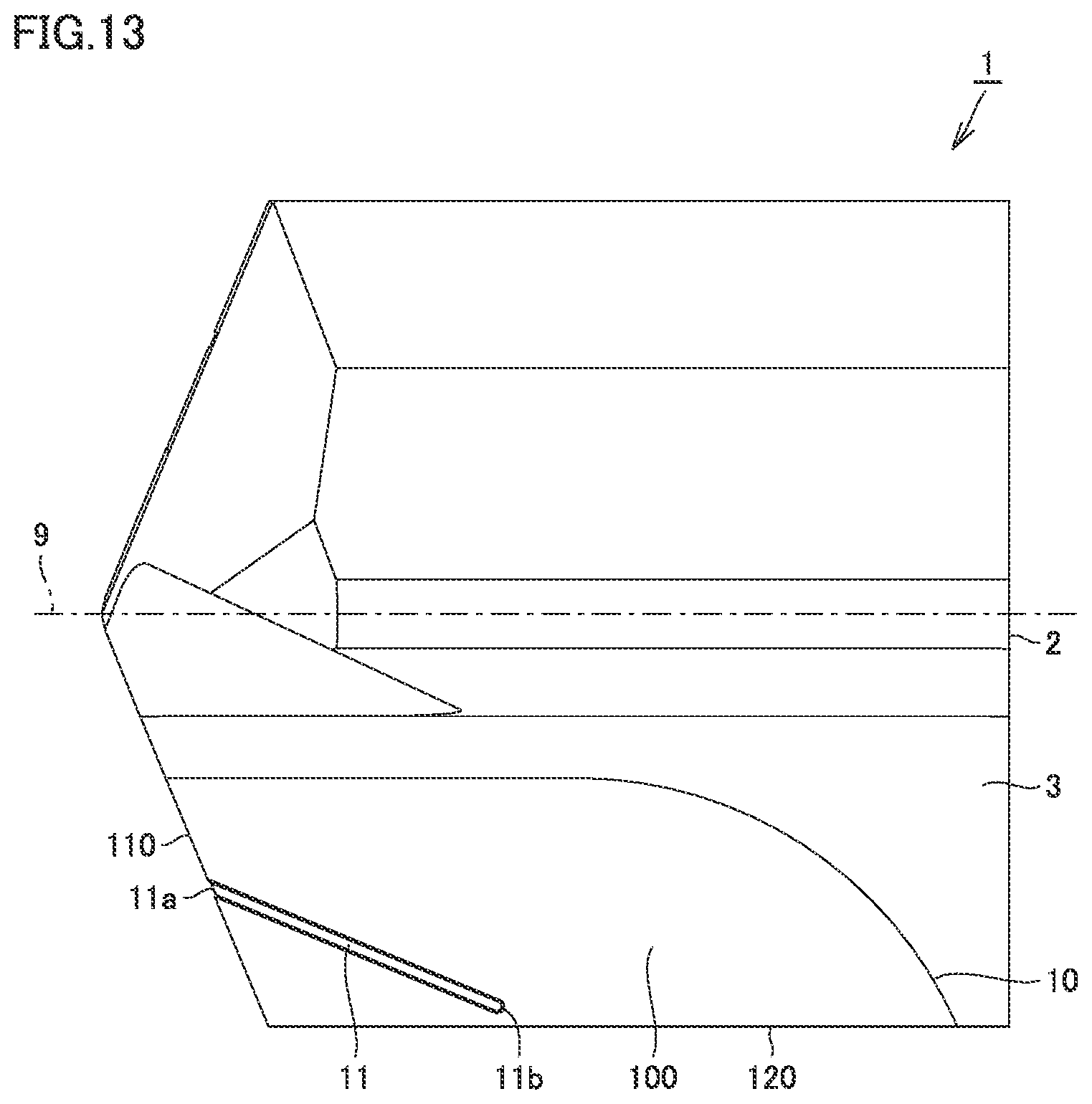 Patent US12599975 Figure 13 – Rotary cutting tool