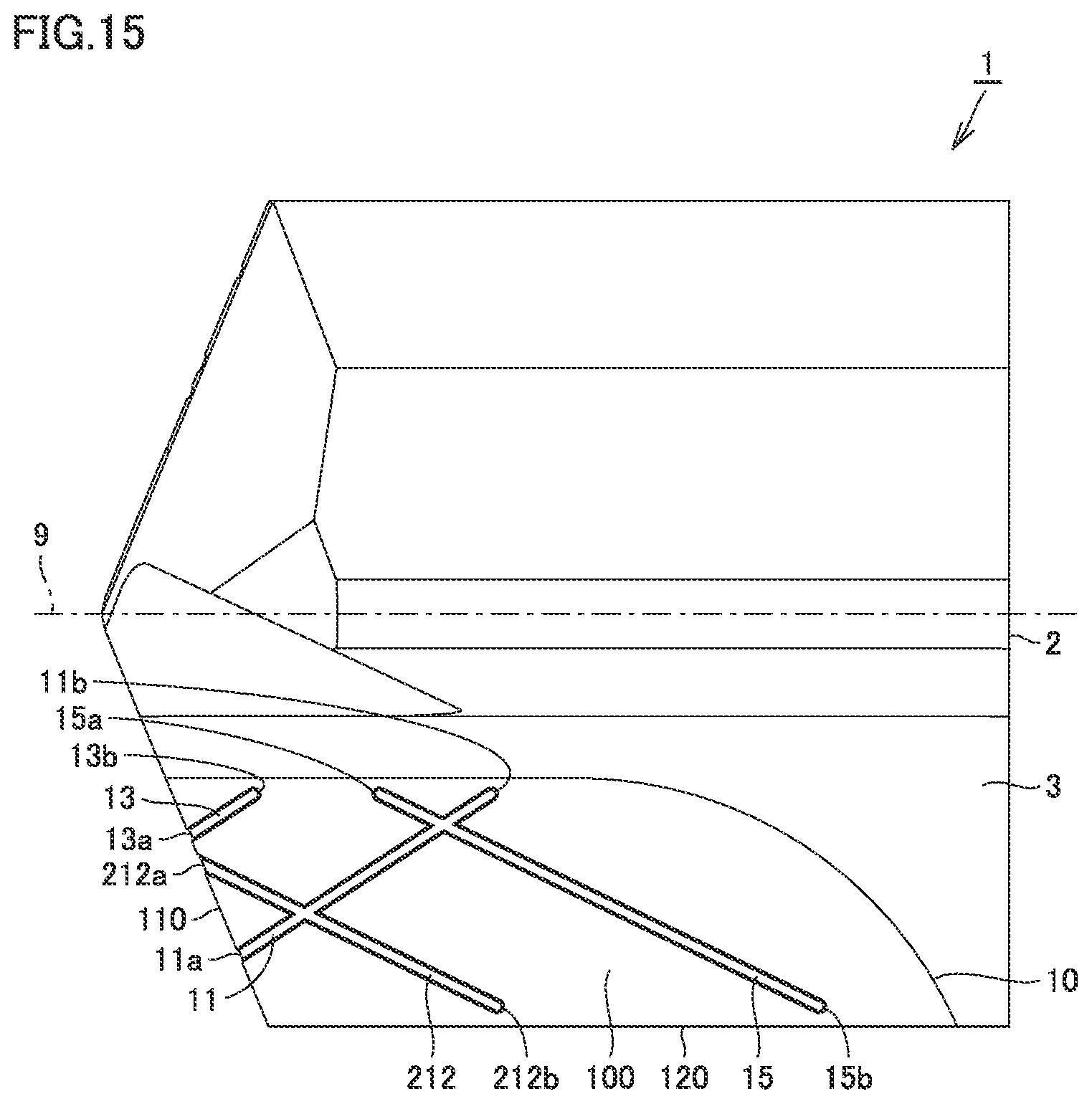 Patent US12599975 Figure 15 – Rotary cutting tool