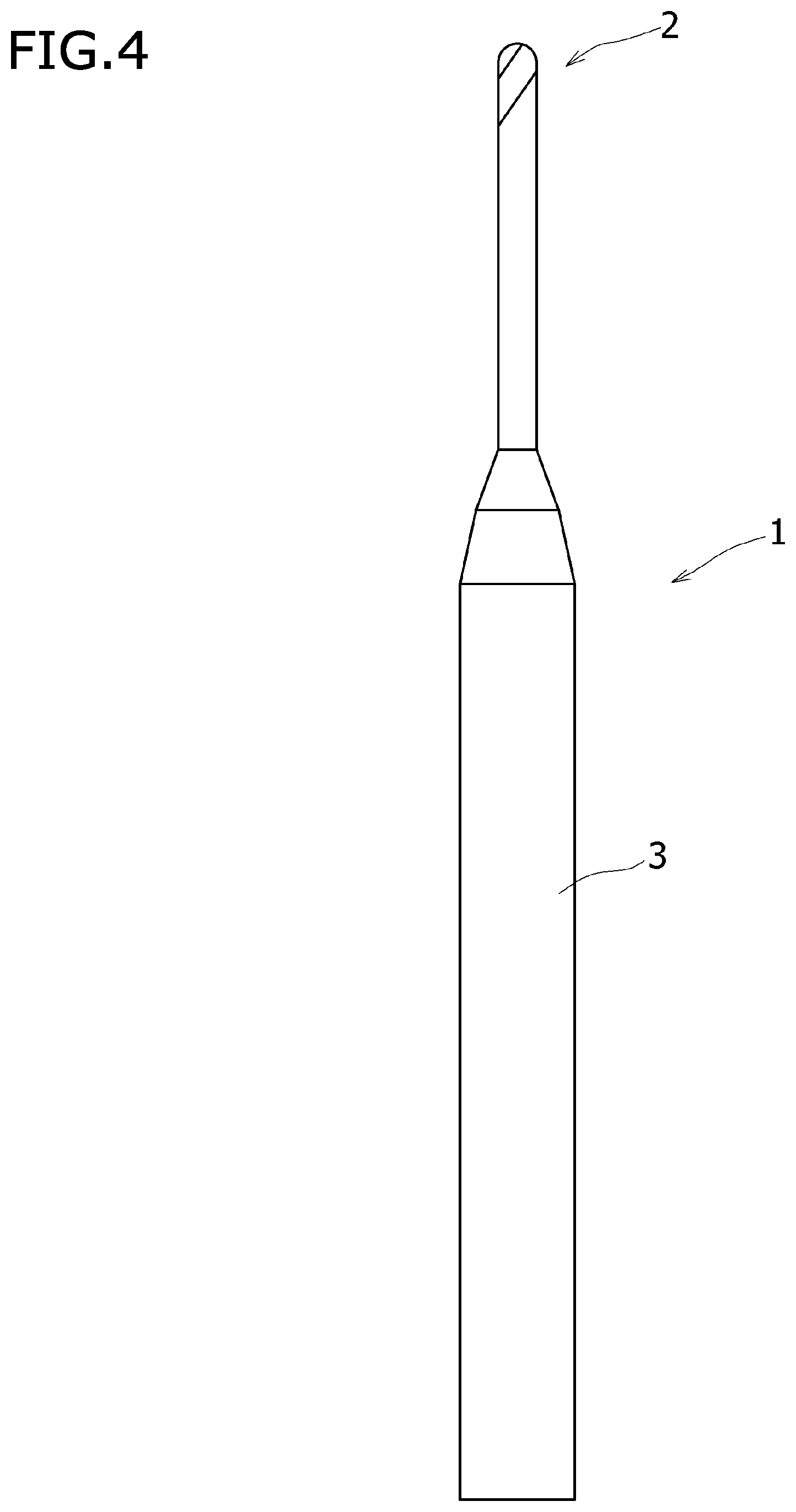 Patent US12599977 Figure 4 – End mill