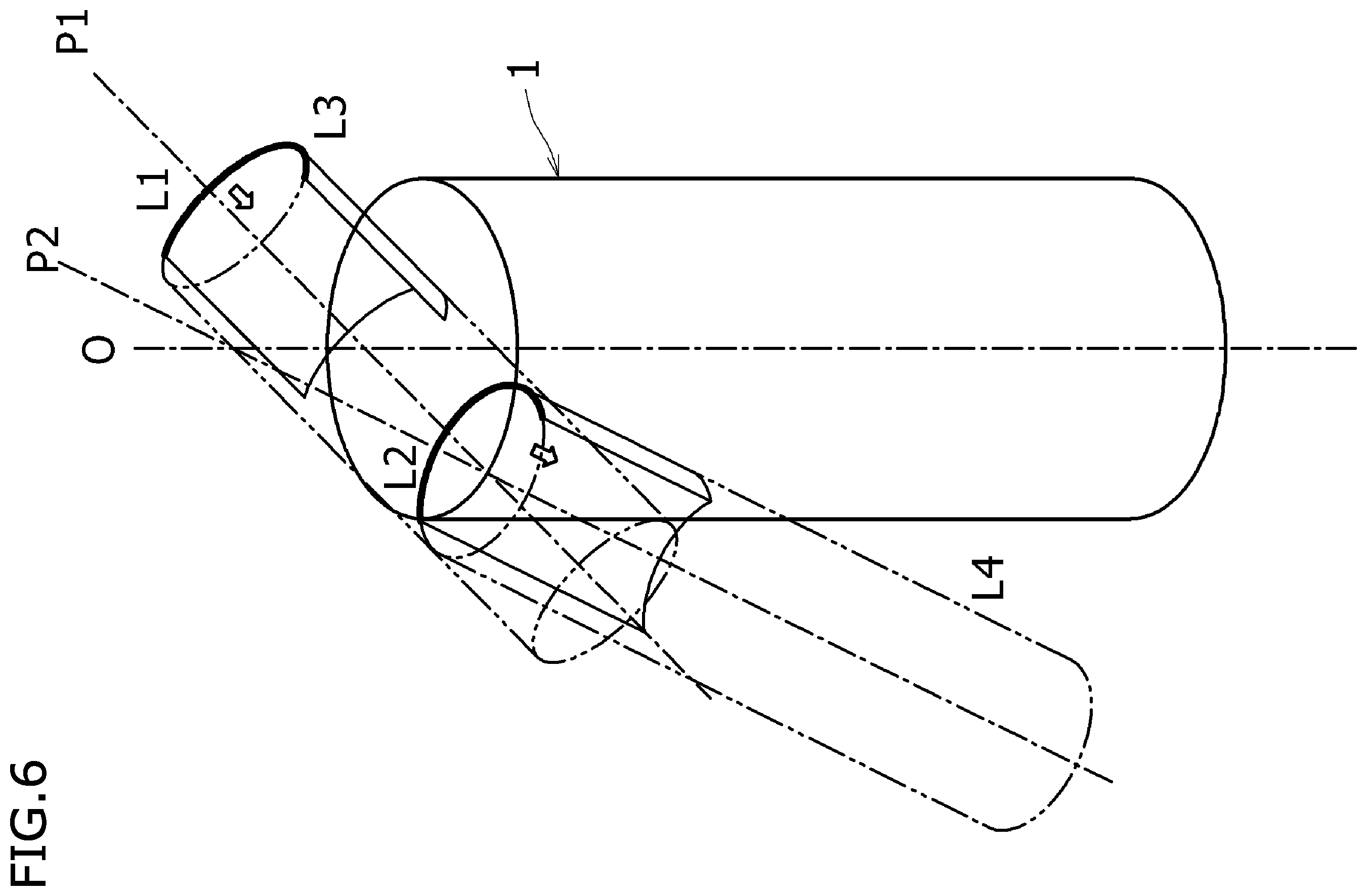 Patent US12599977 Figure 6 – End mill