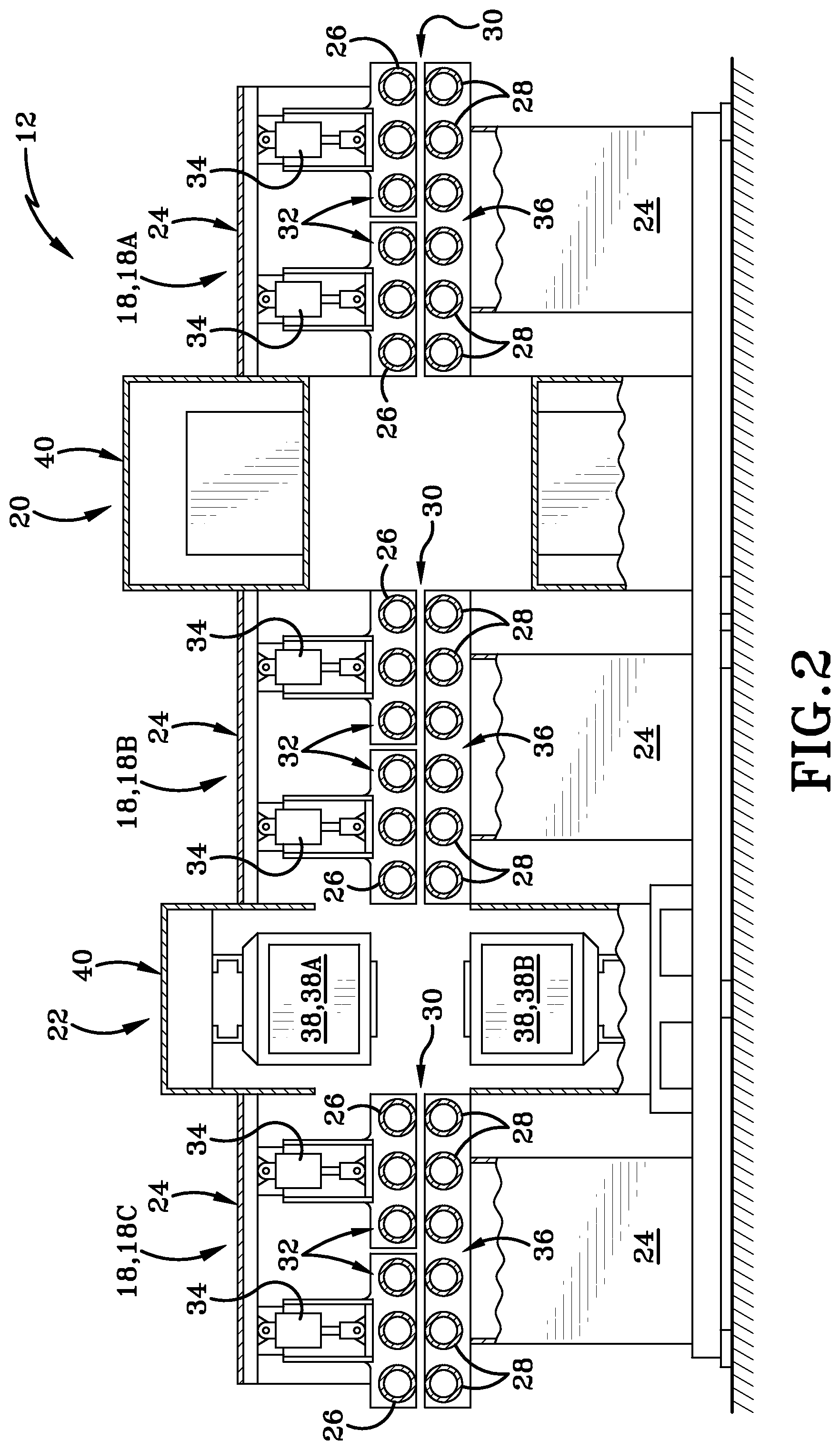 Patent US12599979 Figure 2 – Method and apparatus for detecting and removing sap wood and rays